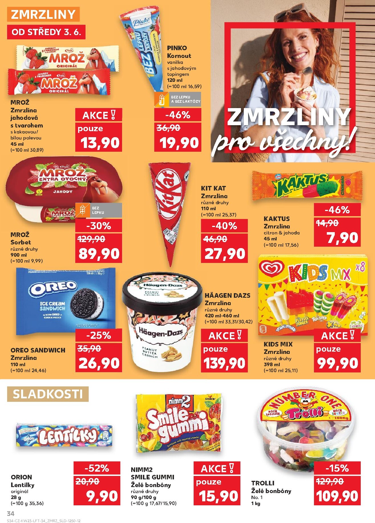 kaufland - Kaufland - Praha 4 leták na příští týden od středy 03.06.2026 do úterý 09.06.2026 - page: 34