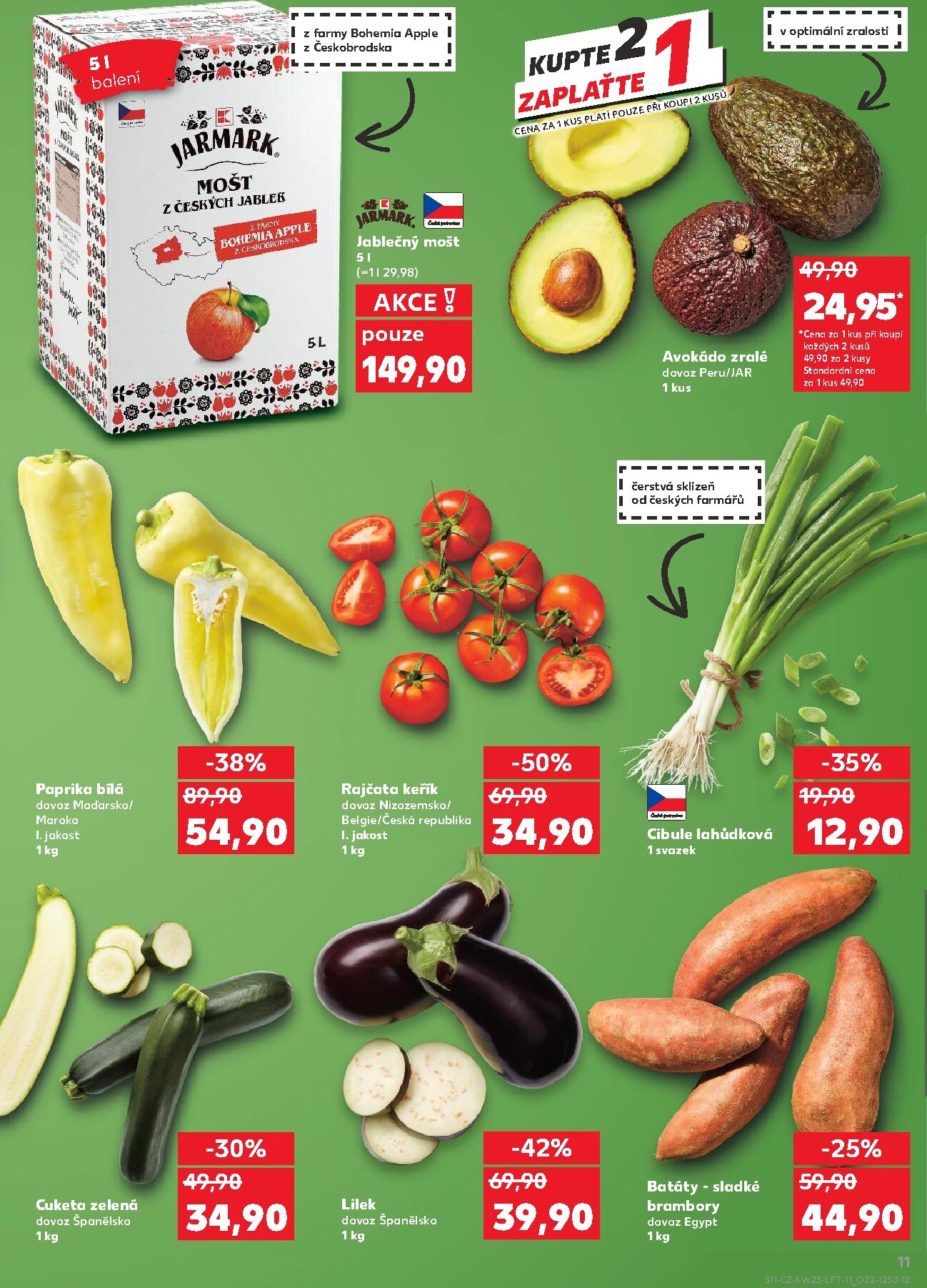 kaufland - Kaufland - Praha 4 leták na příští týden od středy 03.06.2026 do úterý 09.06.2026 - page: 11