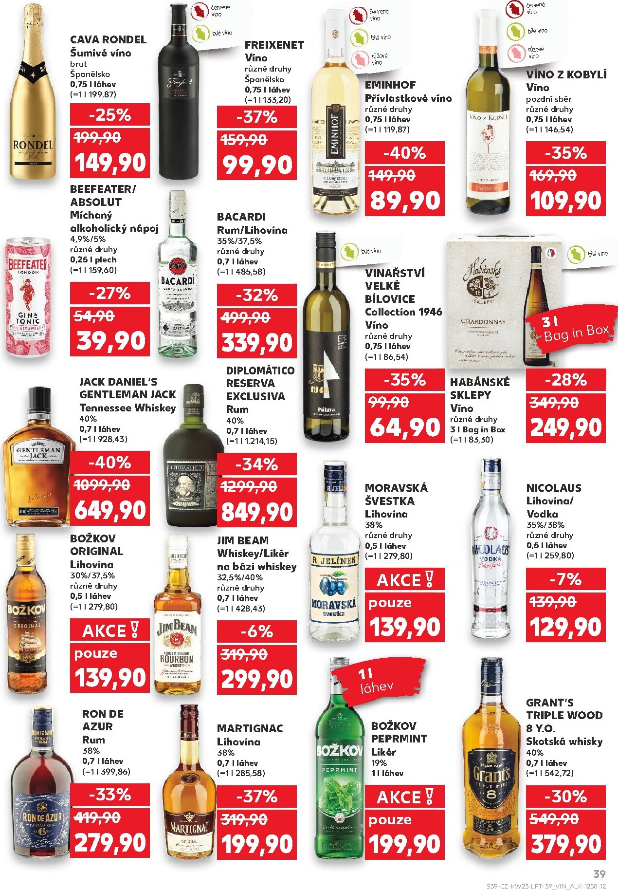 kaufland - Kaufland - Praha 4 leták na příští týden od středy 03.06.2026 do úterý 09.06.2026 - page: 39