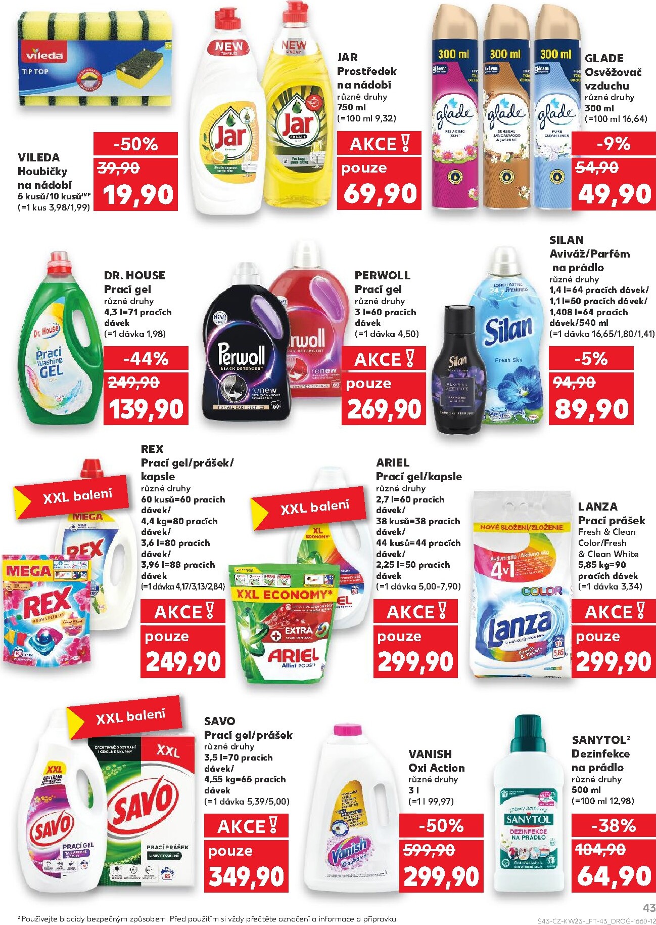 kaufland - Kaufland - Praha 4 leták na příští týden od středy 03.06.2026 do úterý 09.06.2026 - page: 43
