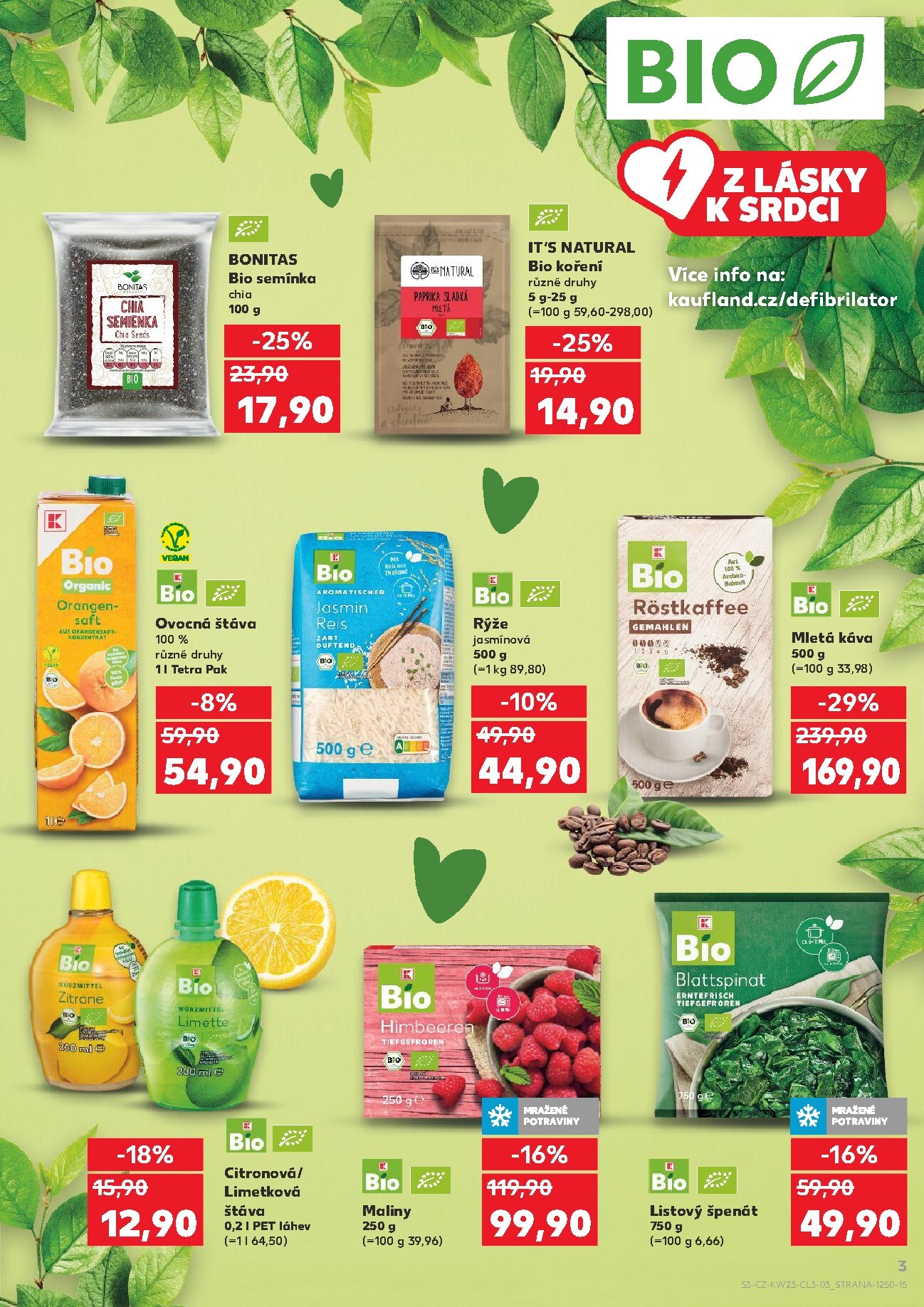 kaufland - Aktuální Kaufland - Rodinný nákup leták platný od středy 03.06.2026 do úterý 30.06.2026 - page: 3