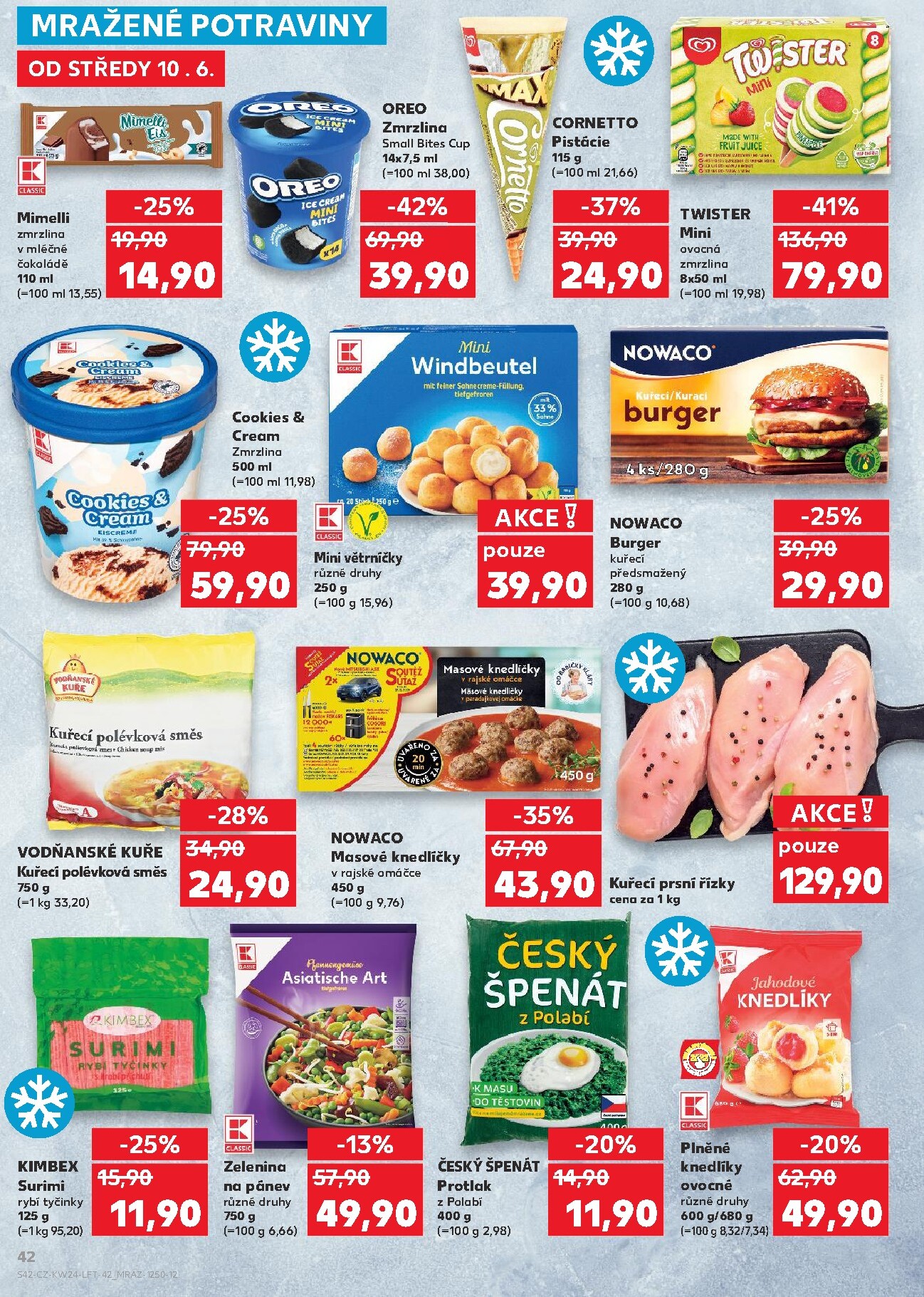 kaufland - Budoucí Kaufland - Brno leták platný od středy 10.06.2026 do úterý 16.06.2026 - page: 42