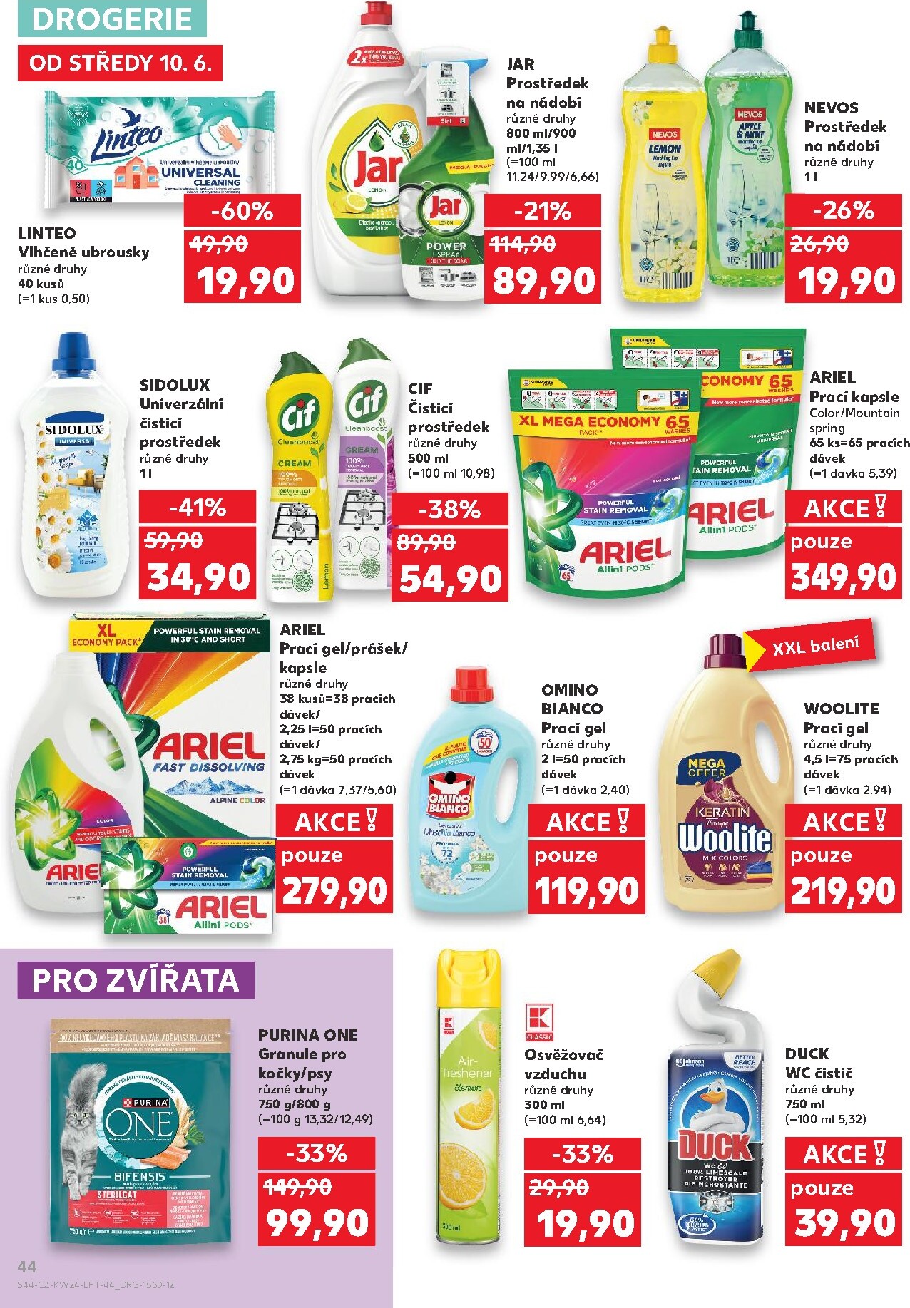 kaufland - Budoucí Kaufland - Brno leták platný od středy 10.06.2026 do úterý 16.06.2026 - page: 44