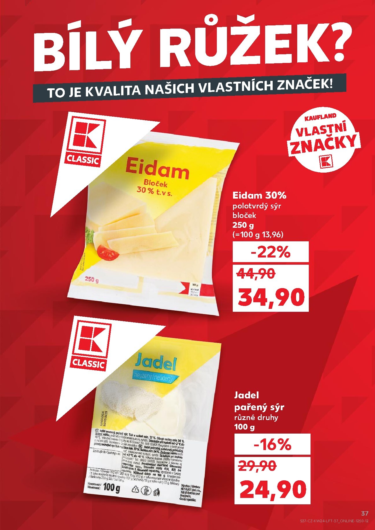 kaufland - Budoucí Kaufland - Brno leták platný od středy 10.06.2026 do úterý 16.06.2026 - page: 37