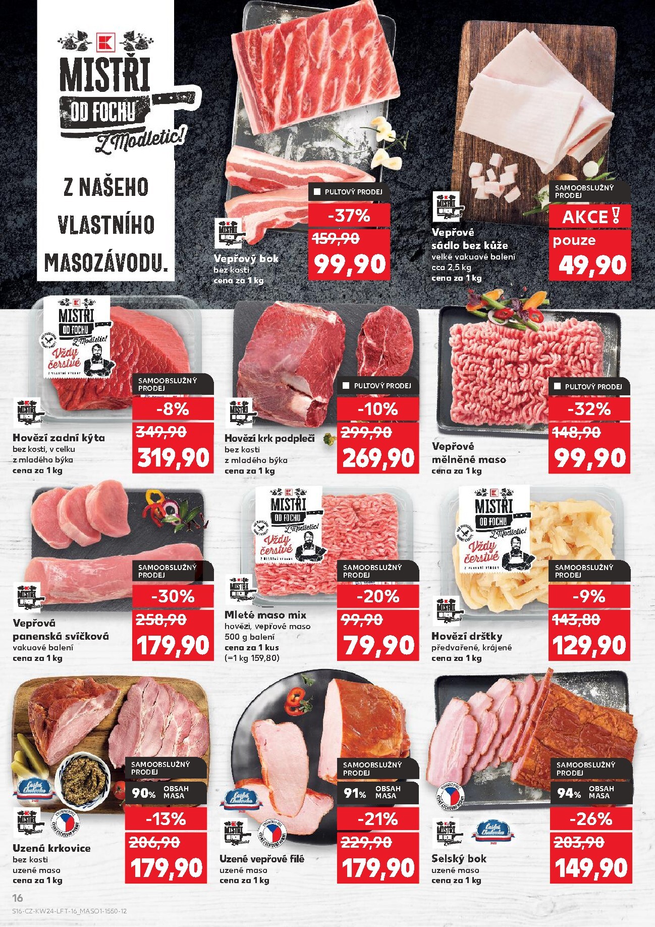kaufland - Budoucí Kaufland - Praha 4 leták platný od středy 10.06.2026 do úterý 16.06.2026 - page: 16