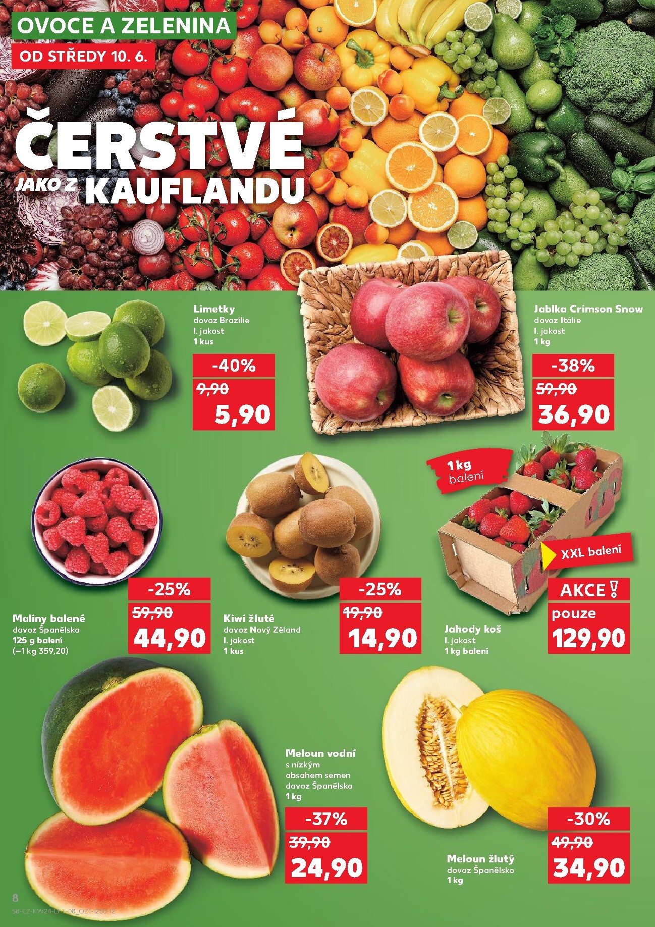 kaufland - Budoucí Kaufland - Praha 4 leták platný od středy 10.06.2026 do úterý 16.06.2026 - page: 8