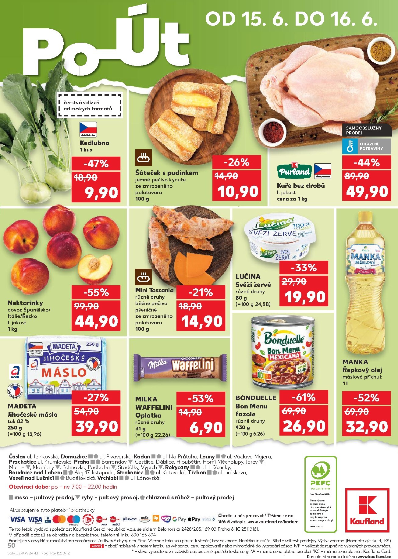 kaufland - Budoucí Kaufland - Praha 4 leták platný od středy 10.06.2026 do úterý 16.06.2026 - page: 50