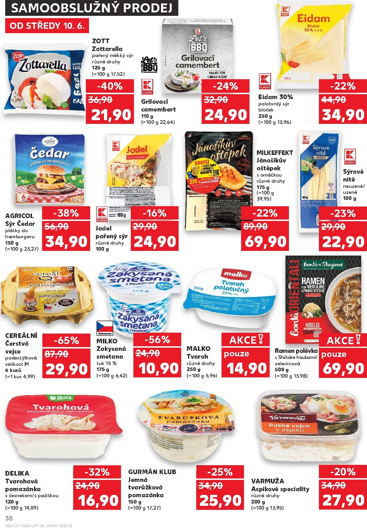 kaufland - Budoucí Kaufland - Ostrava leták platný od středy 10.06.2026 do úterý 16.06.2026 - page: 38