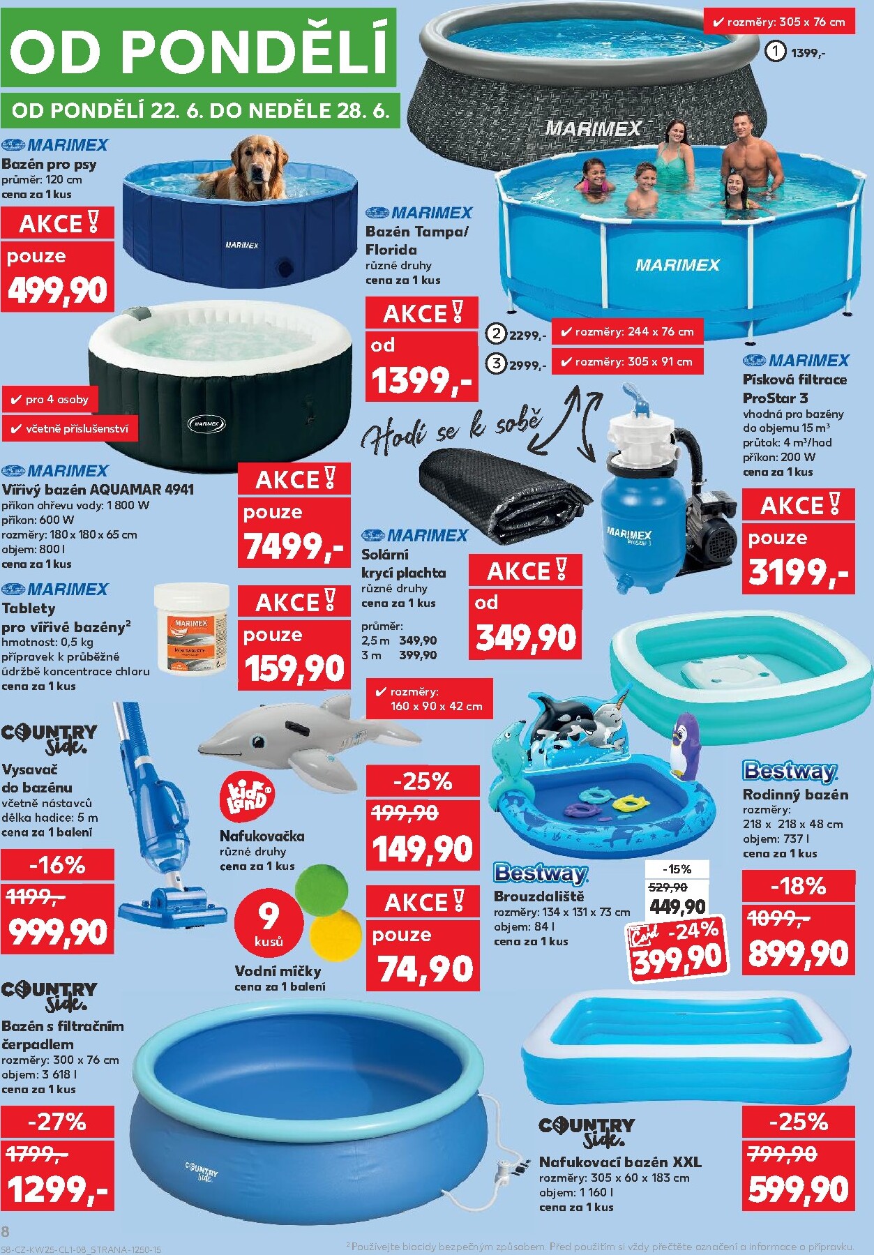 kaufland - Kaufland - Leták - Kolín leták na příští týden od středy 17.06.2026 do úterý 23.06.2026 - page: 8