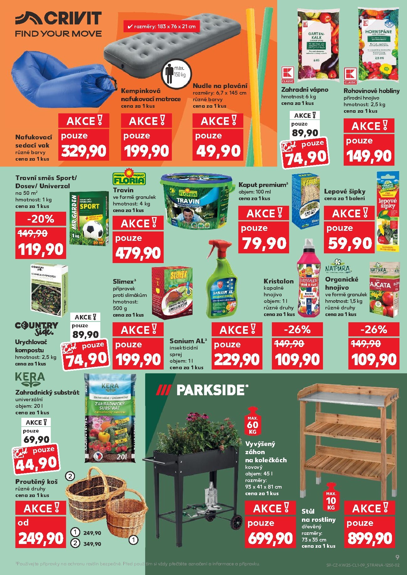 kaufland - Kaufland - Naše nové značky leták na příští týden od středy 17.06.2026 do úterý 23.06.2026 - page: 9