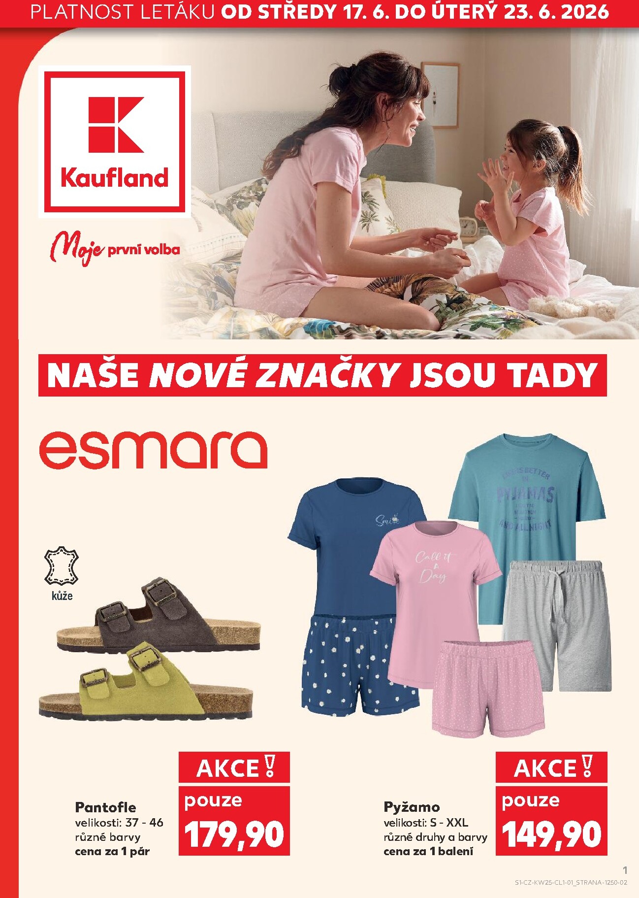 kaufland - Kaufland - Naše nové značky leták na příští týden od středy 17.06.2026 do úterý 23.06.2026