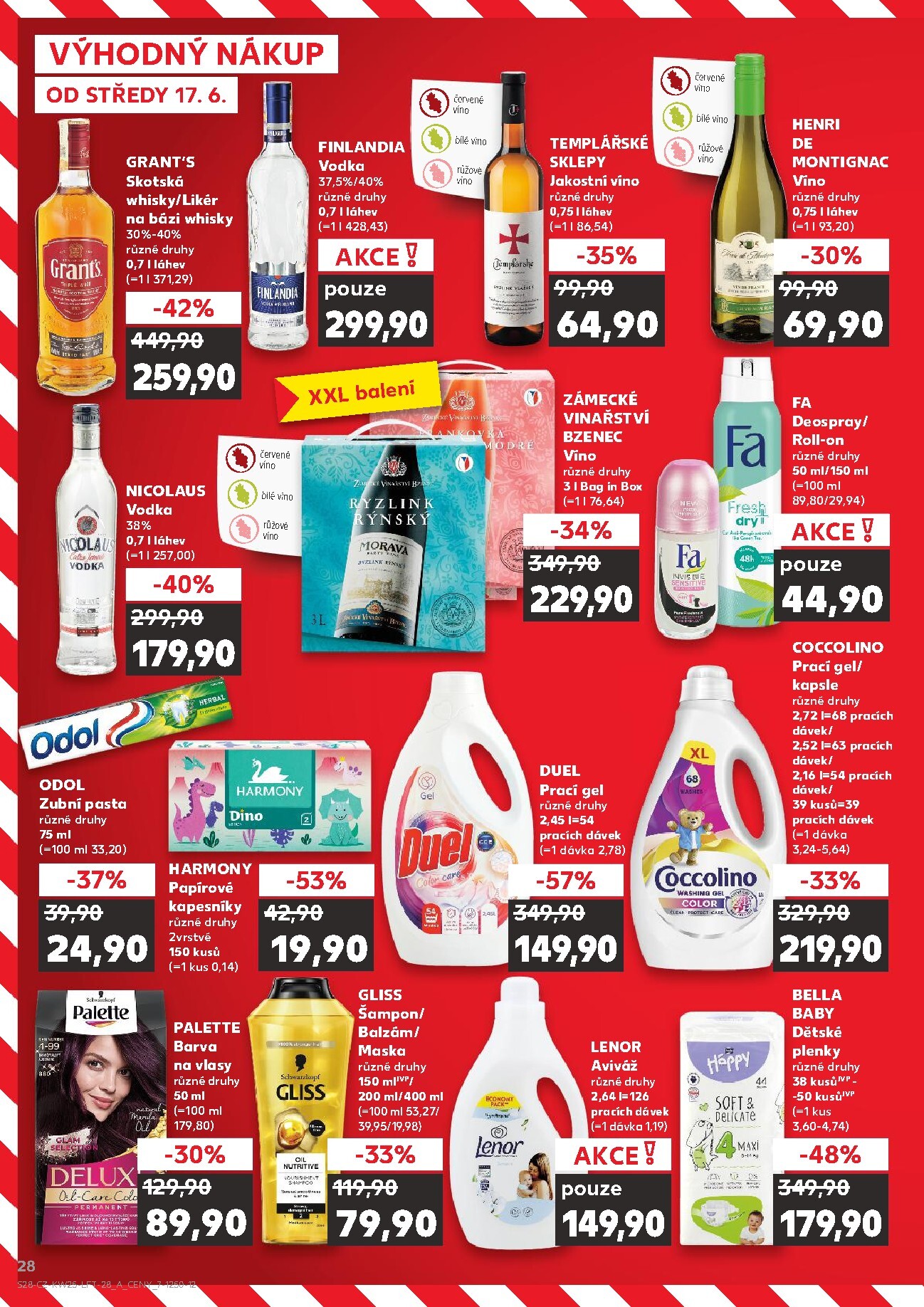 kaufland - Kaufland - Brno leták na příští týden od středy 17.06.2026 do úterý 23.06.2026 - page: 28