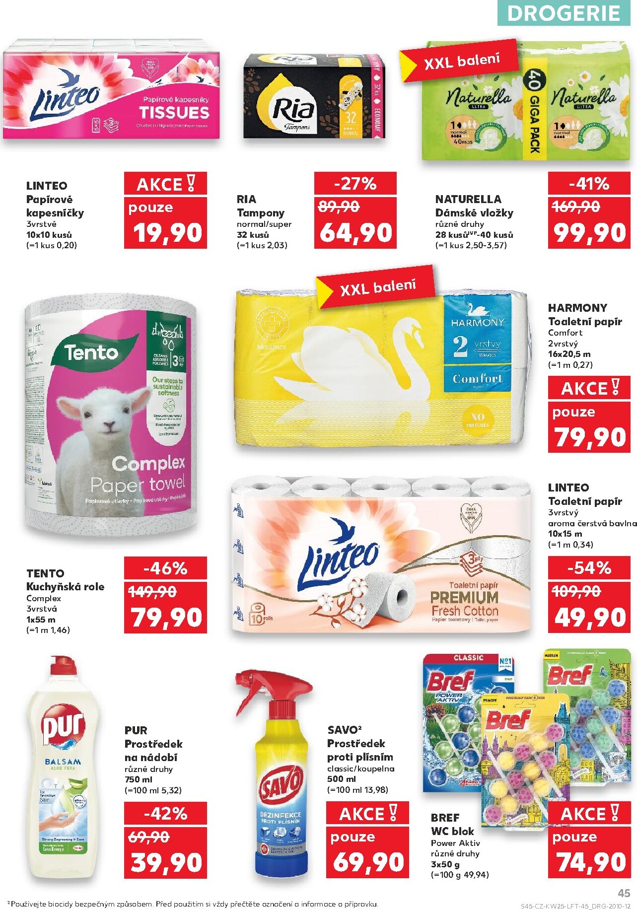kaufland - Kaufland - Brno leták na příští týden od středy 17.06.2026 do úterý 23.06.2026 - page: 45