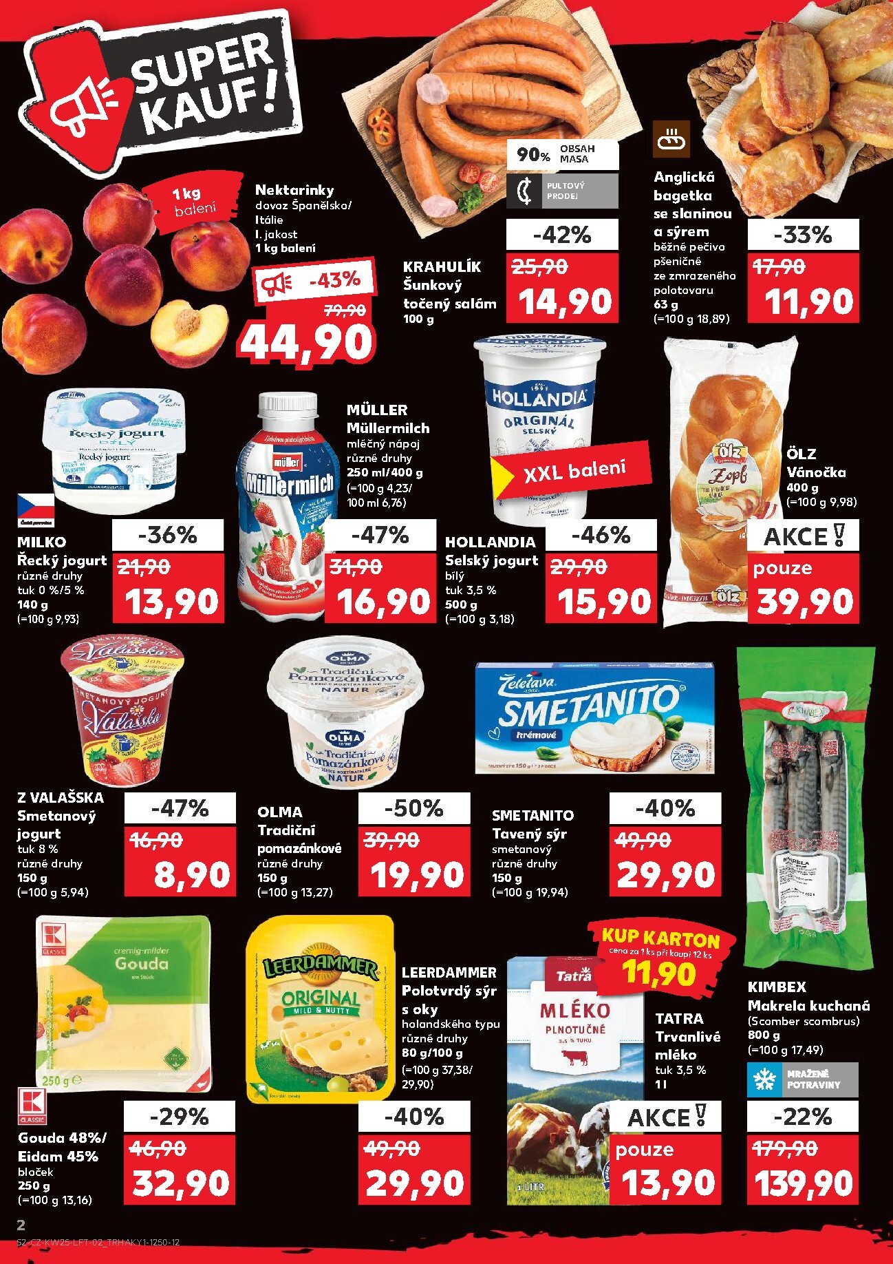 kaufland - Kaufland - Praha 4 leták na příští týden od středy 17.06.2026 do úterý 23.06.2026 - page: 2