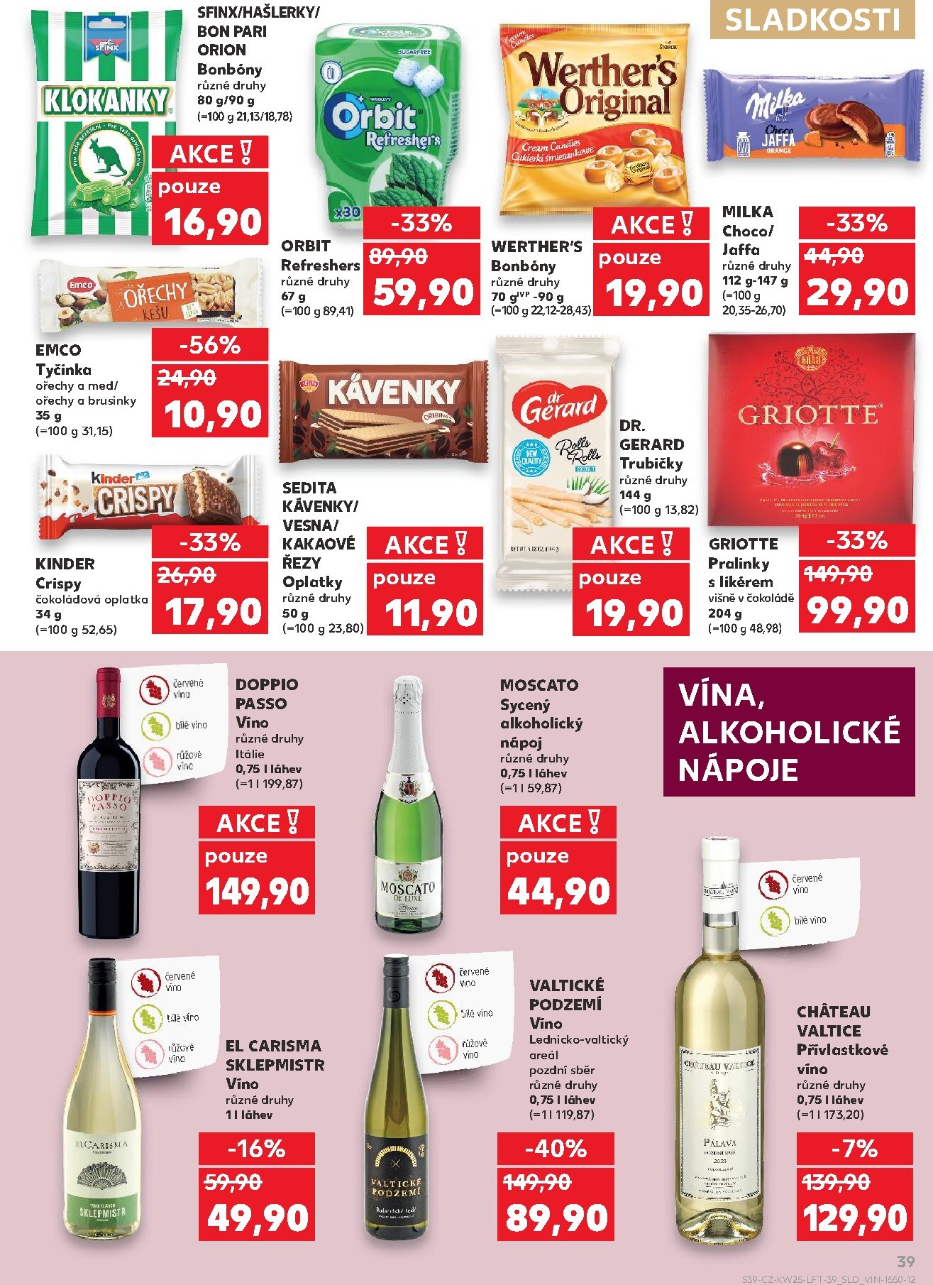 kaufland - Kaufland - Praha 4 leták na příští týden od středy 17.06.2026 do úterý 23.06.2026 - page: 39