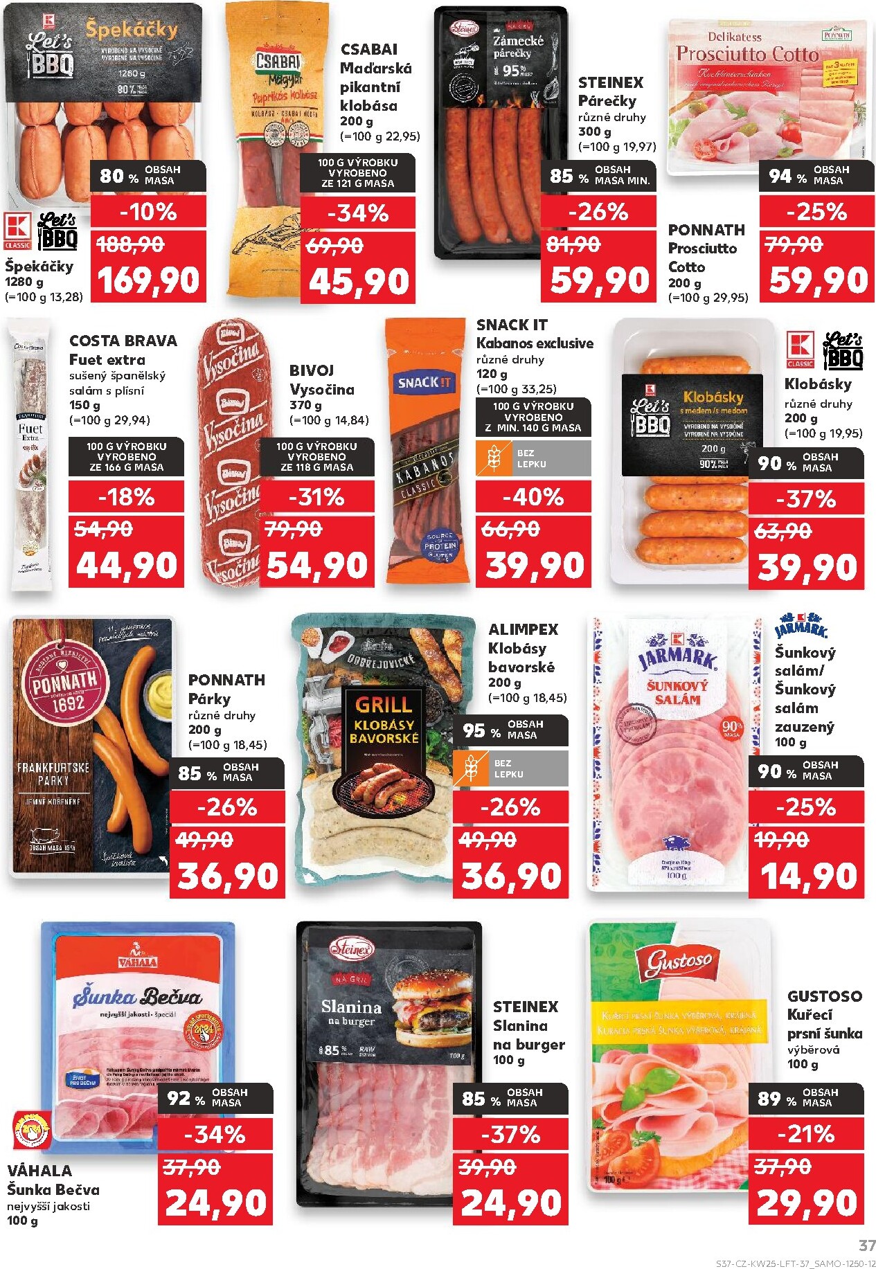 kaufland - Kaufland - Praha 4 leták na příští týden od středy 17.06.2026 do úterý 23.06.2026 - page: 37