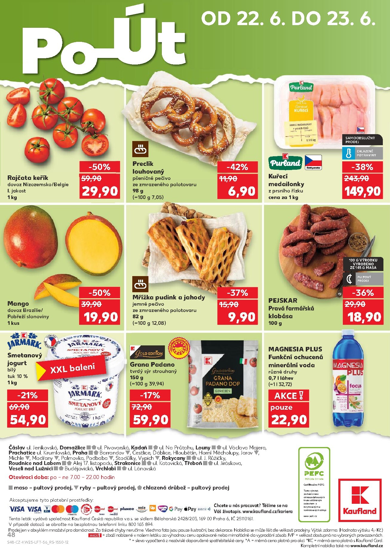 kaufland - Kaufland - Praha 4 leták na příští týden od středy 17.06.2026 do úterý 23.06.2026 - page: 48