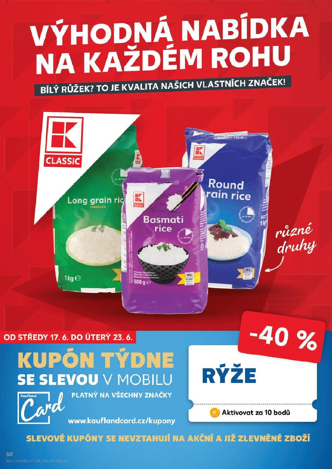 kaufland - Kaufland - Ostrava leták na příští týden od středy 17.06.2026 do úterý 23.06.2026 - page: 50