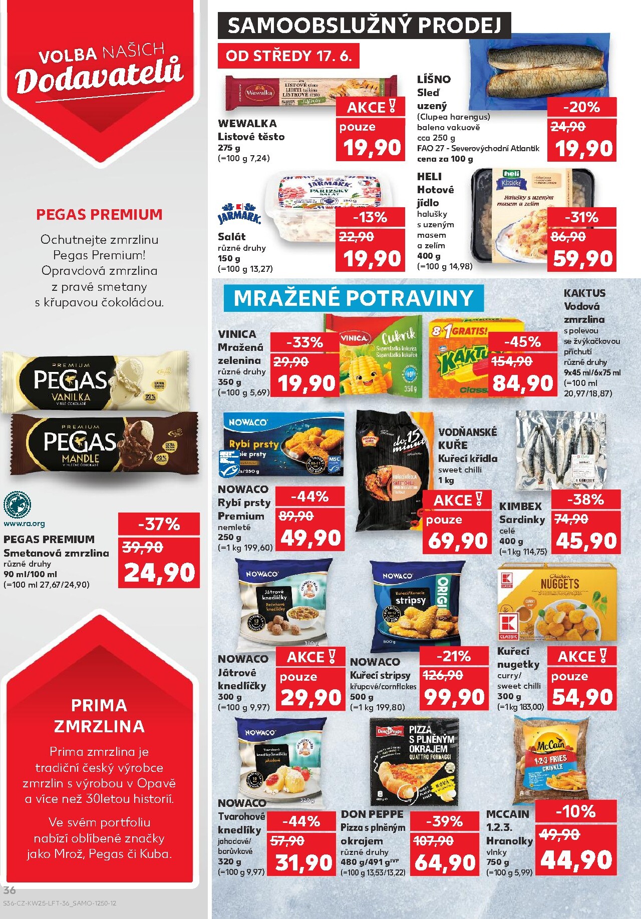 kaufland - Kaufland - Ostrava leták na příští týden od středy 17.06.2026 do úterý 23.06.2026 - page: 36