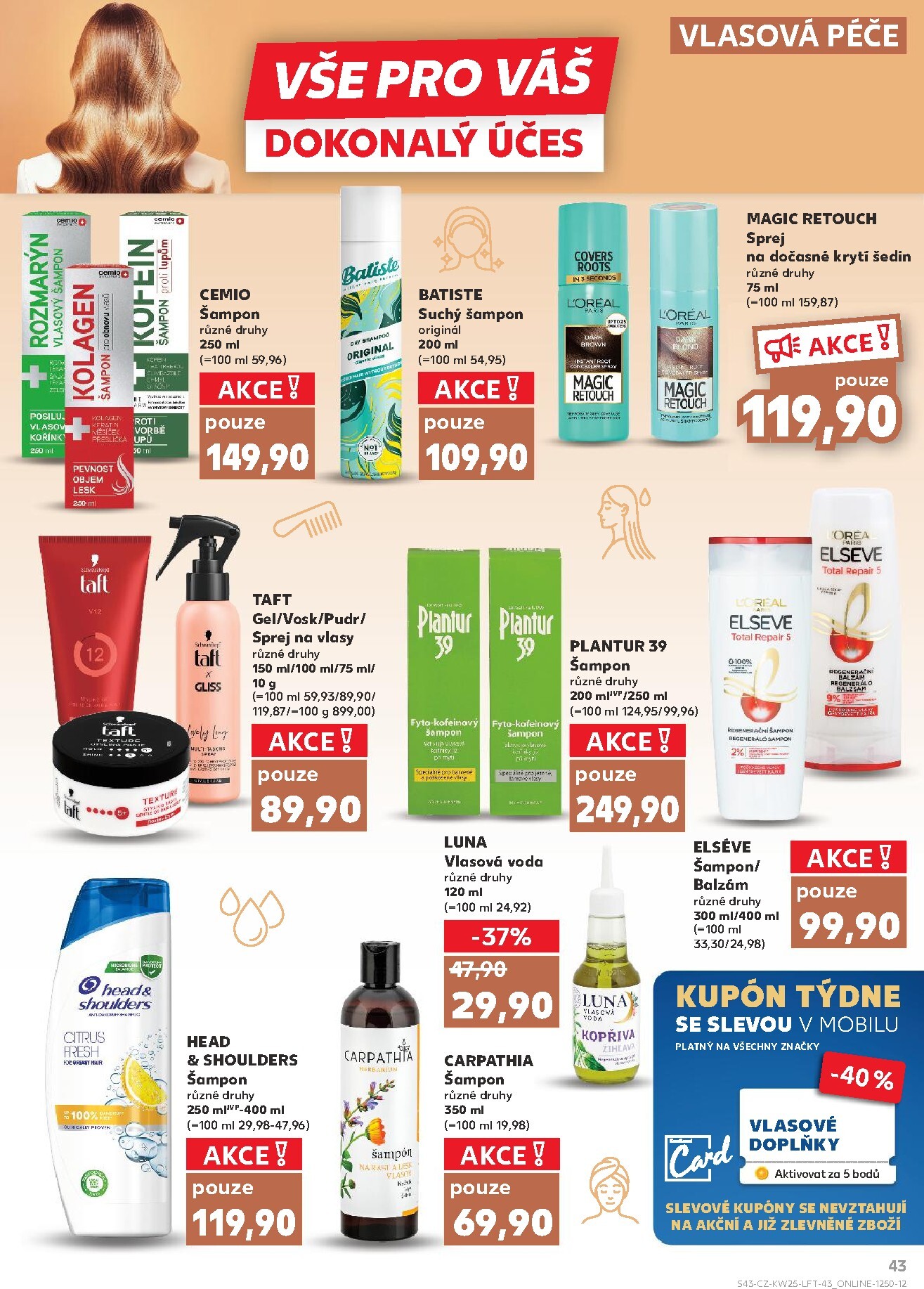 kaufland - Kaufland - Kolín leták na příští týden od středy 17.06.2026 do úterý 23.06.2026 - page: 43