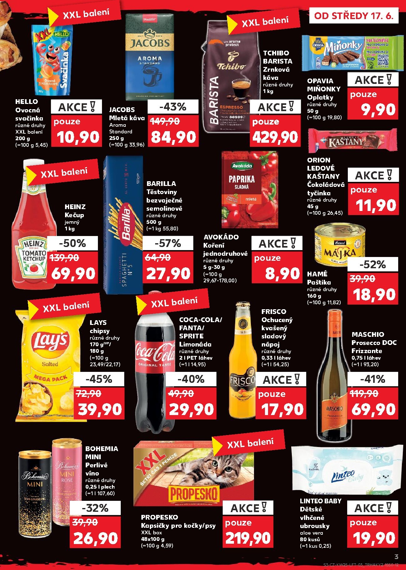 kaufland - Kaufland - Kolín leták na příští týden od středy 17.06.2026 do úterý 23.06.2026 - page: 3