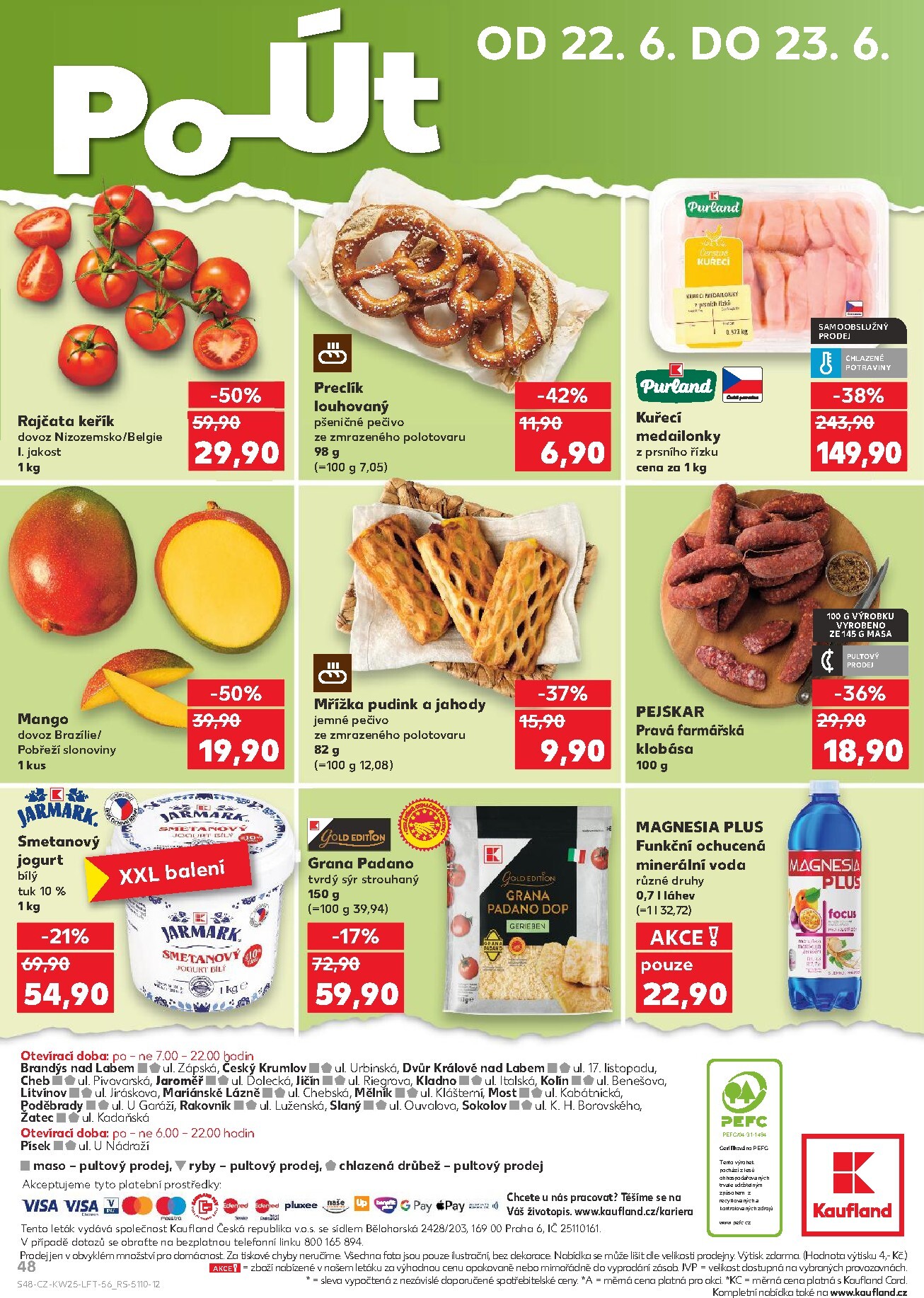 kaufland - Kaufland - Kolín leták na příští týden od středy 17.06.2026 do úterý 23.06.2026 - page: 48