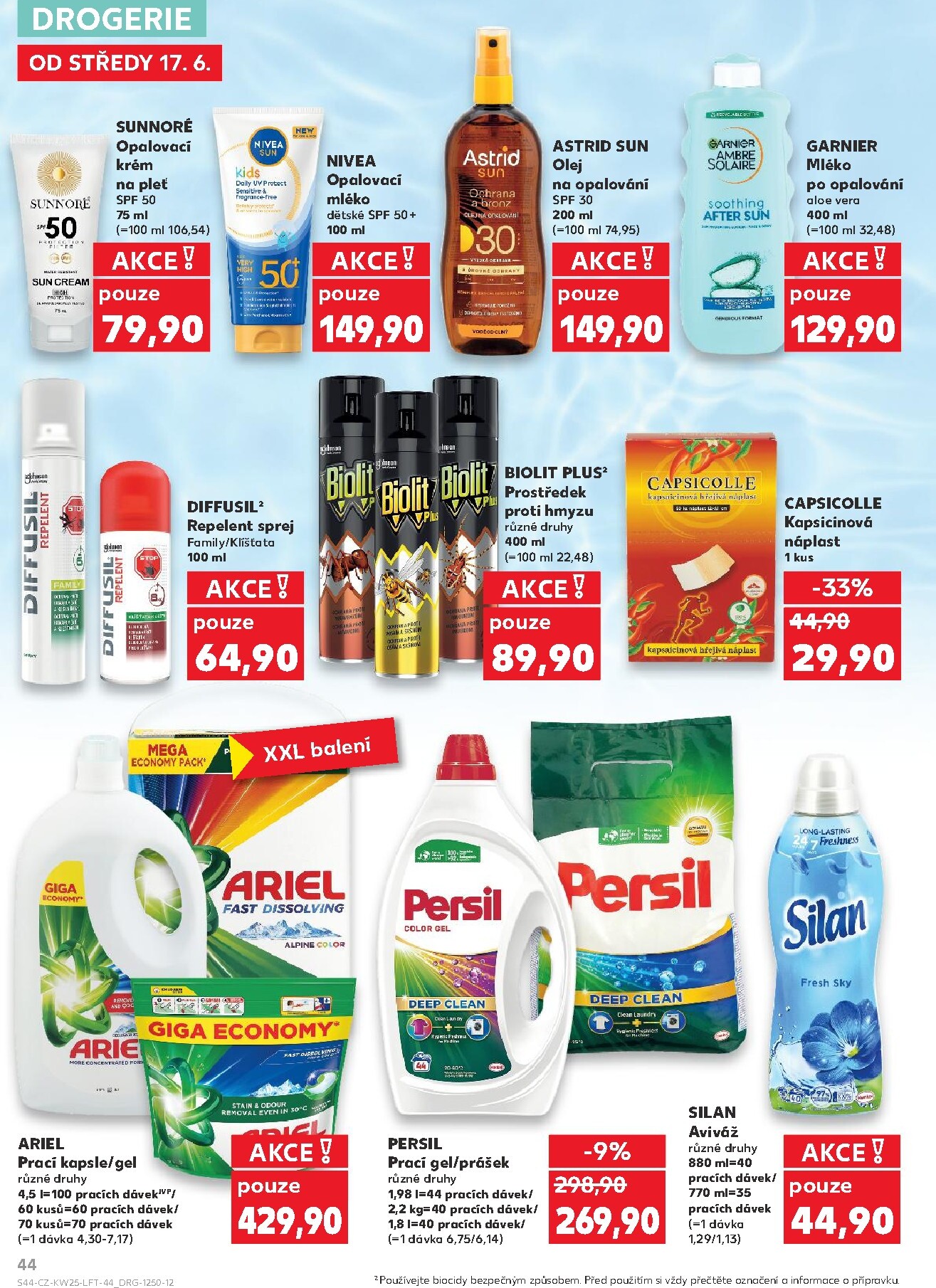 kaufland - Kaufland - Kolín leták na příští týden od středy 17.06.2026 do úterý 23.06.2026 - page: 44