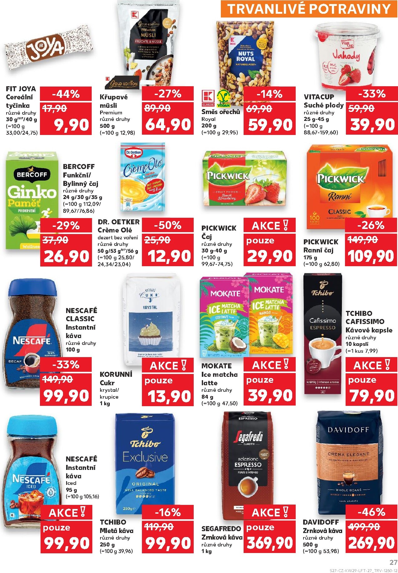 kaufland - Aktuální Kaufland - Leták - Brno leták platný od středy 15.07.2026 do úterý 21.07.2026 - page: 27