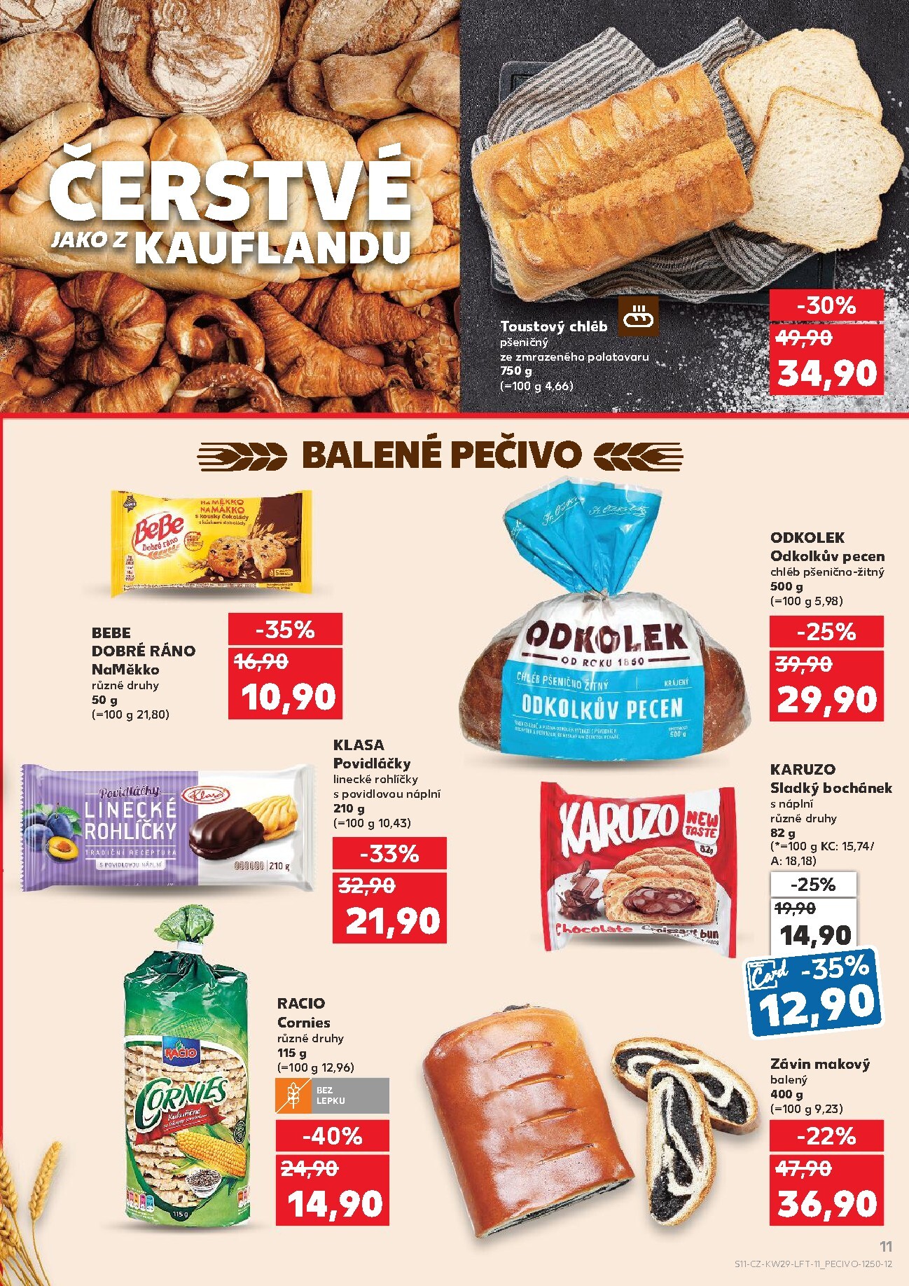 kaufland - Aktuální Kaufland - Leták - Brno leták platný od středy 15.07.2026 do úterý 21.07.2026 - page: 11