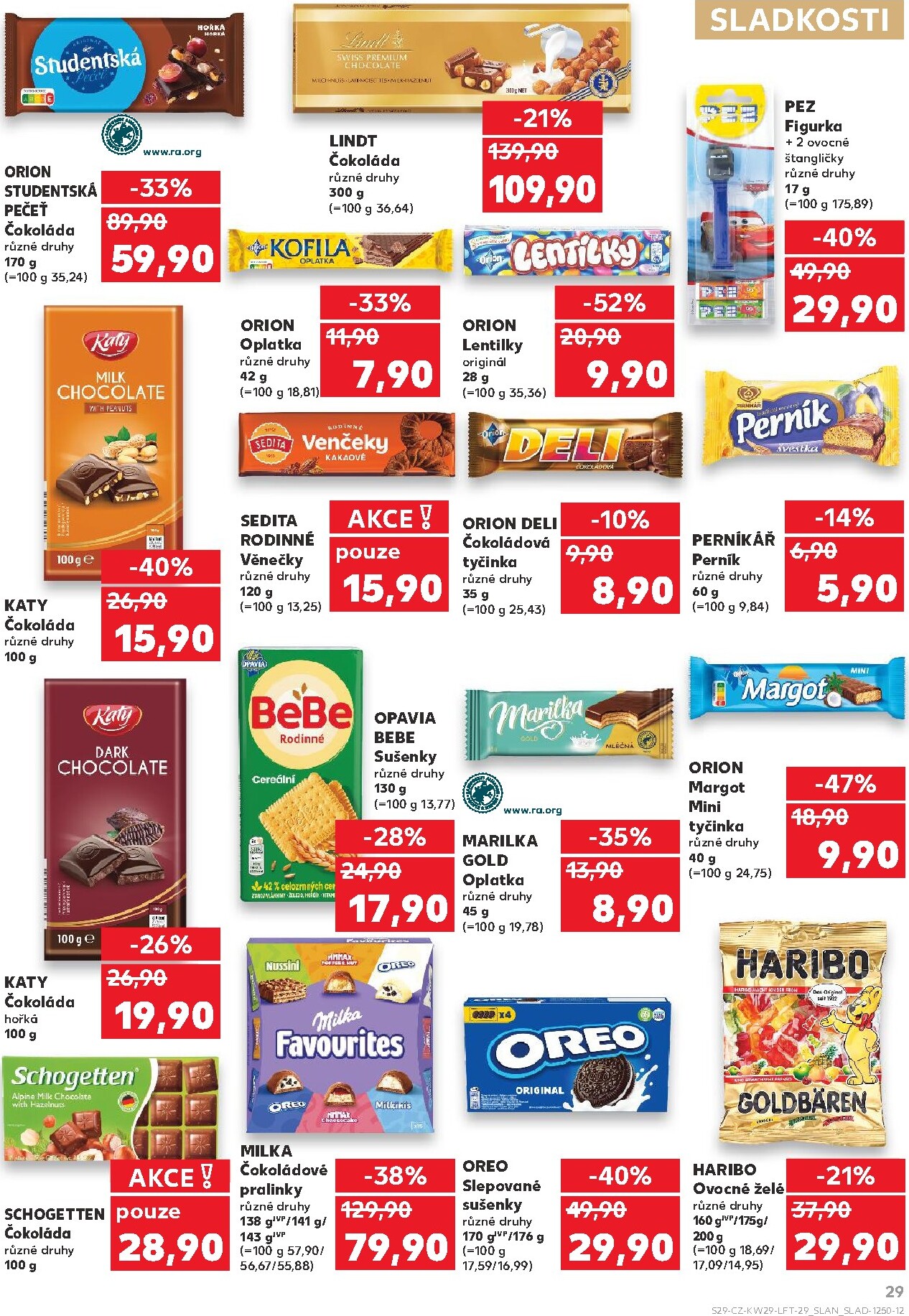 kaufland - Aktuální Kaufland - Leták - Brno leták platný od středy 15.07.2026 do úterý 21.07.2026 - page: 29