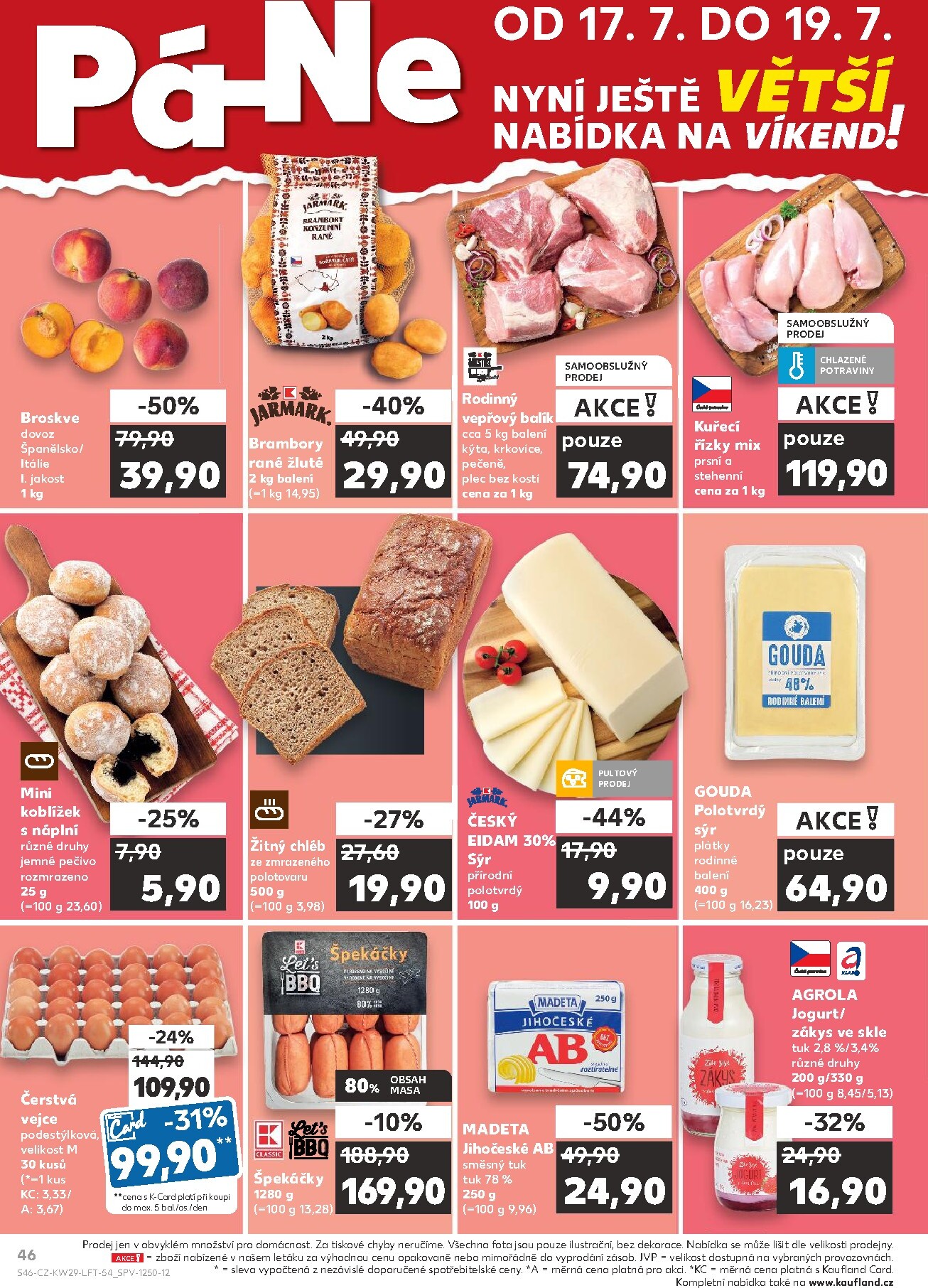 kaufland - Aktuální Kaufland - Leták - Brno leták platný od středy 15.07.2026 do úterý 21.07.2026 - page: 46