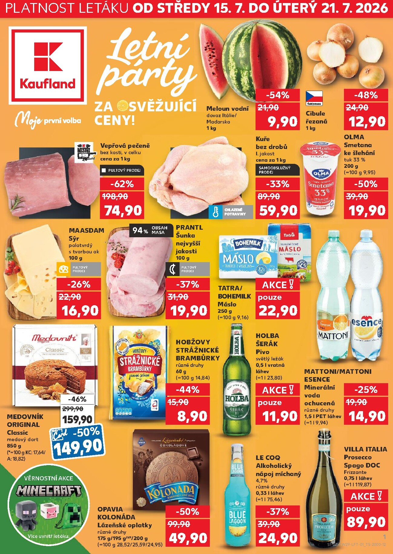 kaufland - Aktuální Kaufland - Leták - Brno leták platný od středy 15.07.2026 do úterý 21.07.2026