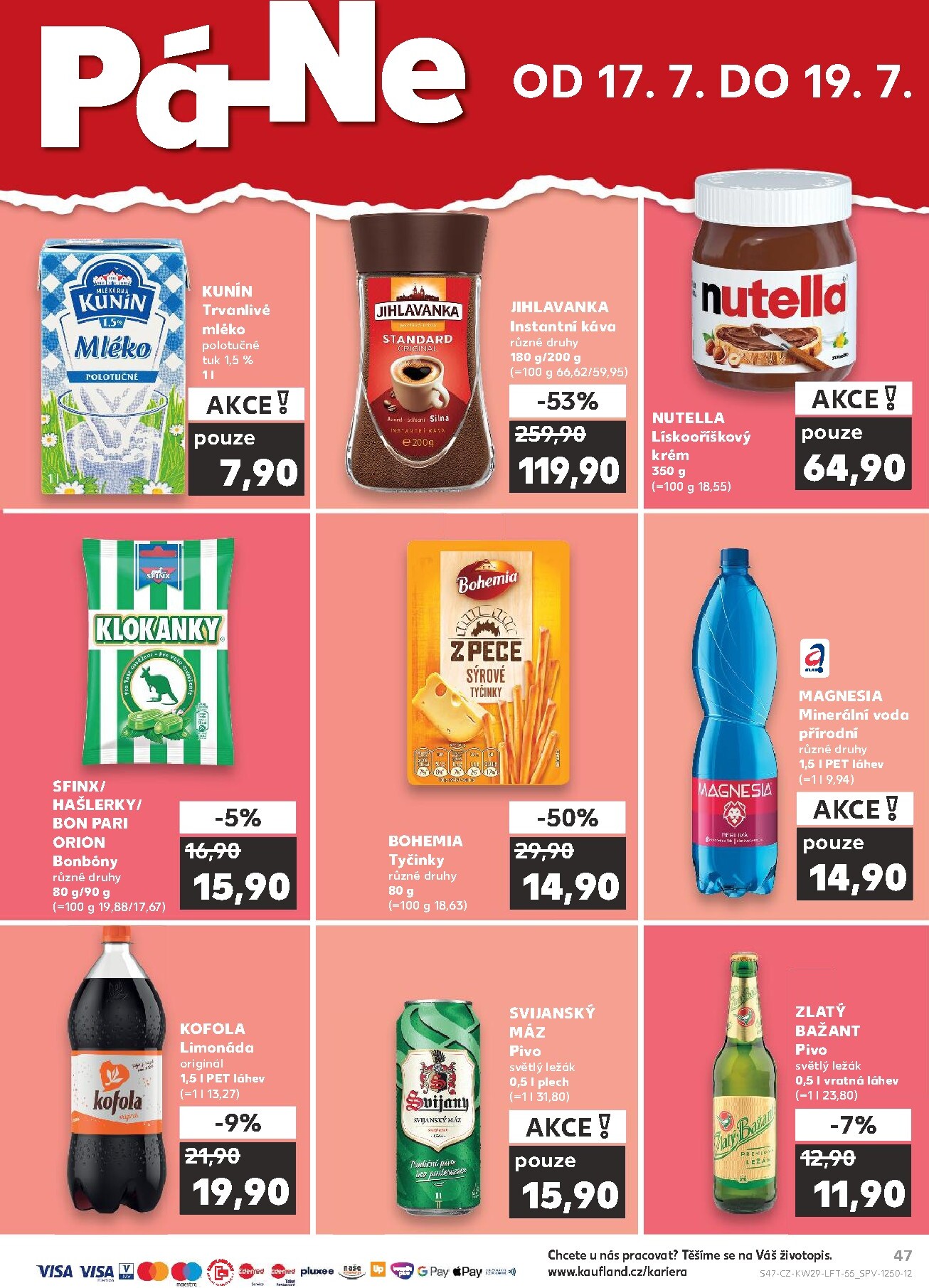 kaufland - Aktuální Kaufland - Leták - Brno leták platný od středy 15.07.2026 do úterý 21.07.2026 - page: 47