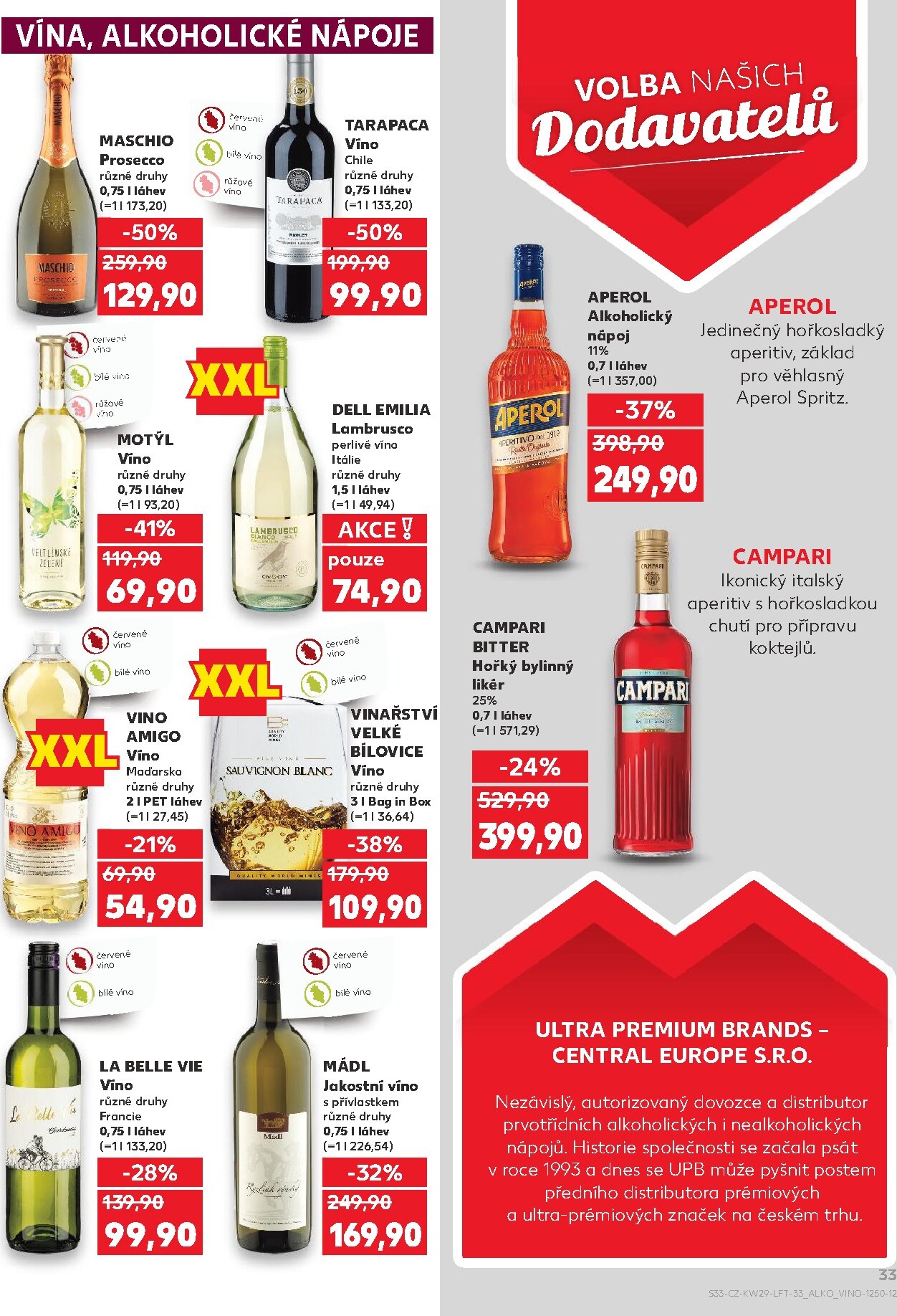 kaufland - Aktuální Kaufland - Leták - Brno leták platný od středy 15.07.2026 do úterý 21.07.2026 - page: 33