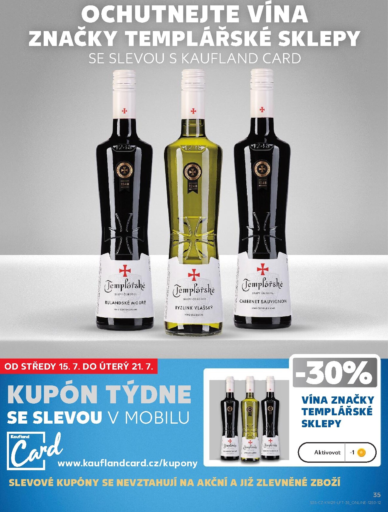 kaufland - Aktuální Kaufland - Leták - Brno leták platný od středy 15.07.2026 do úterý 21.07.2026 - page: 35
