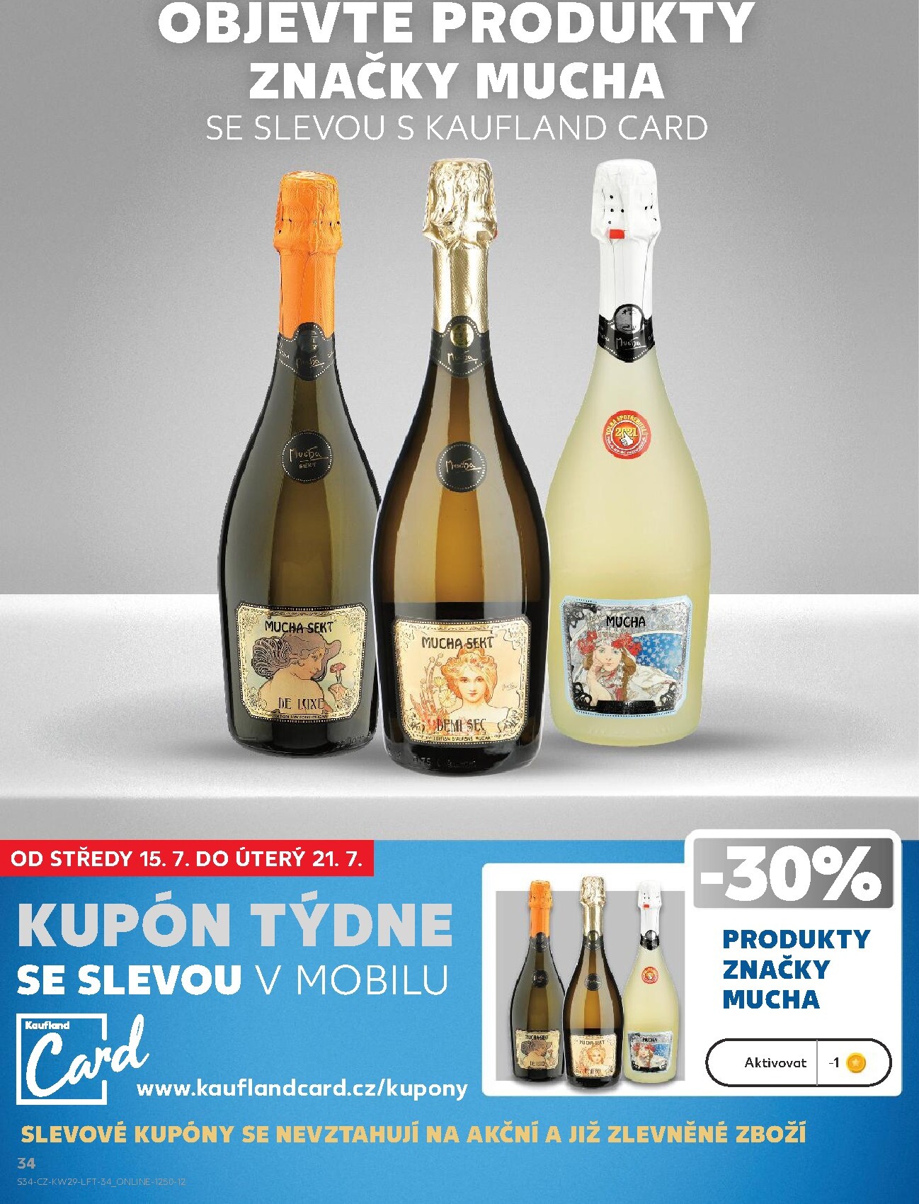 kaufland - Aktuální Kaufland - Leták - Brno leták platný od středy 15.07.2026 do úterý 21.07.2026 - page: 34