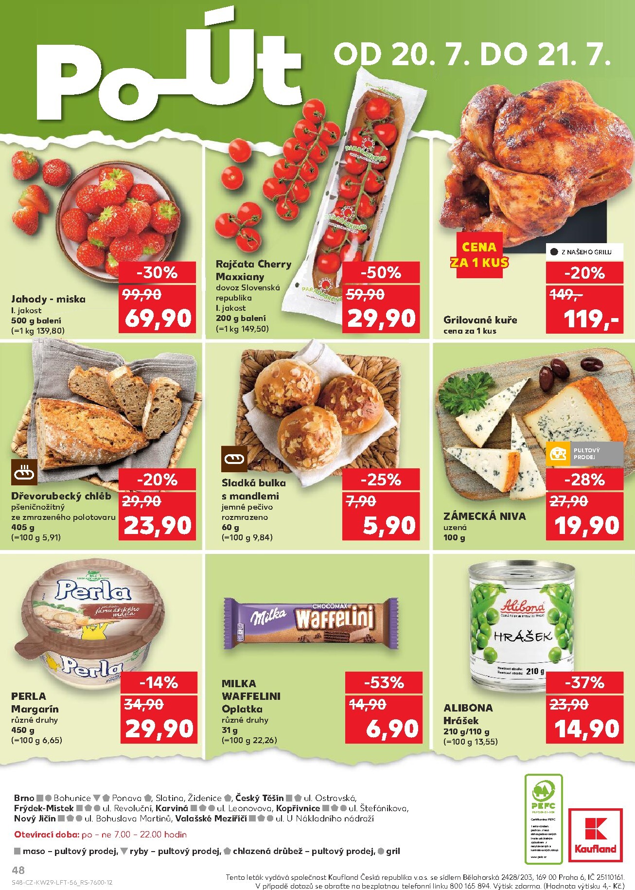 kaufland - Aktuální Kaufland - Leták - Brno leták platný od středy 15.07.2026 do úterý 21.07.2026 - page: 48