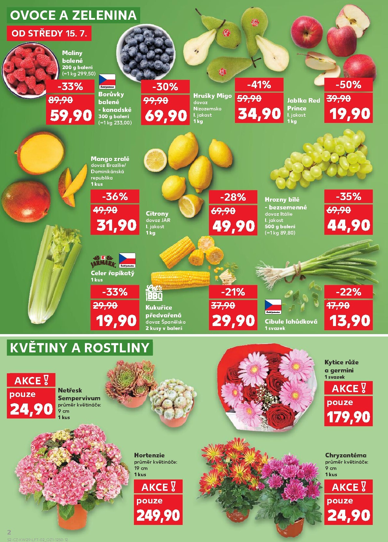kaufland - Aktuální Kaufland - Leták - Brno leták platný od středy 15.07.2026 do úterý 21.07.2026 - page: 2