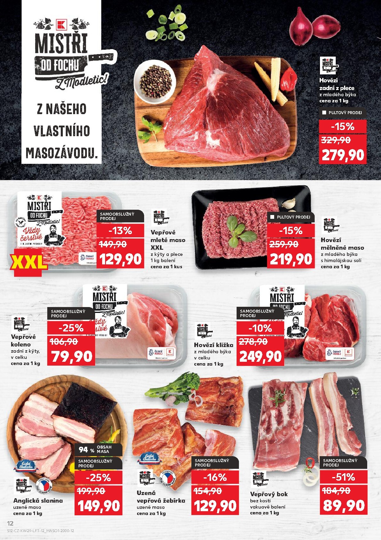 kaufland - Aktuální Kaufland - Leták - Brno leták platný od středy 15.07.2026 do úterý 21.07.2026 - page: 12