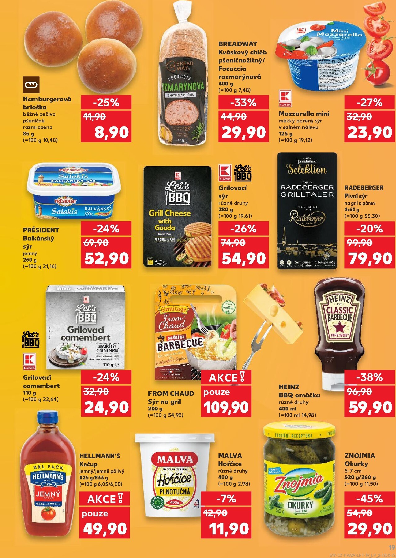 kaufland - Aktuální Kaufland - Leták - Brno leták platný od středy 15.07.2026 do úterý 21.07.2026 - page: 19