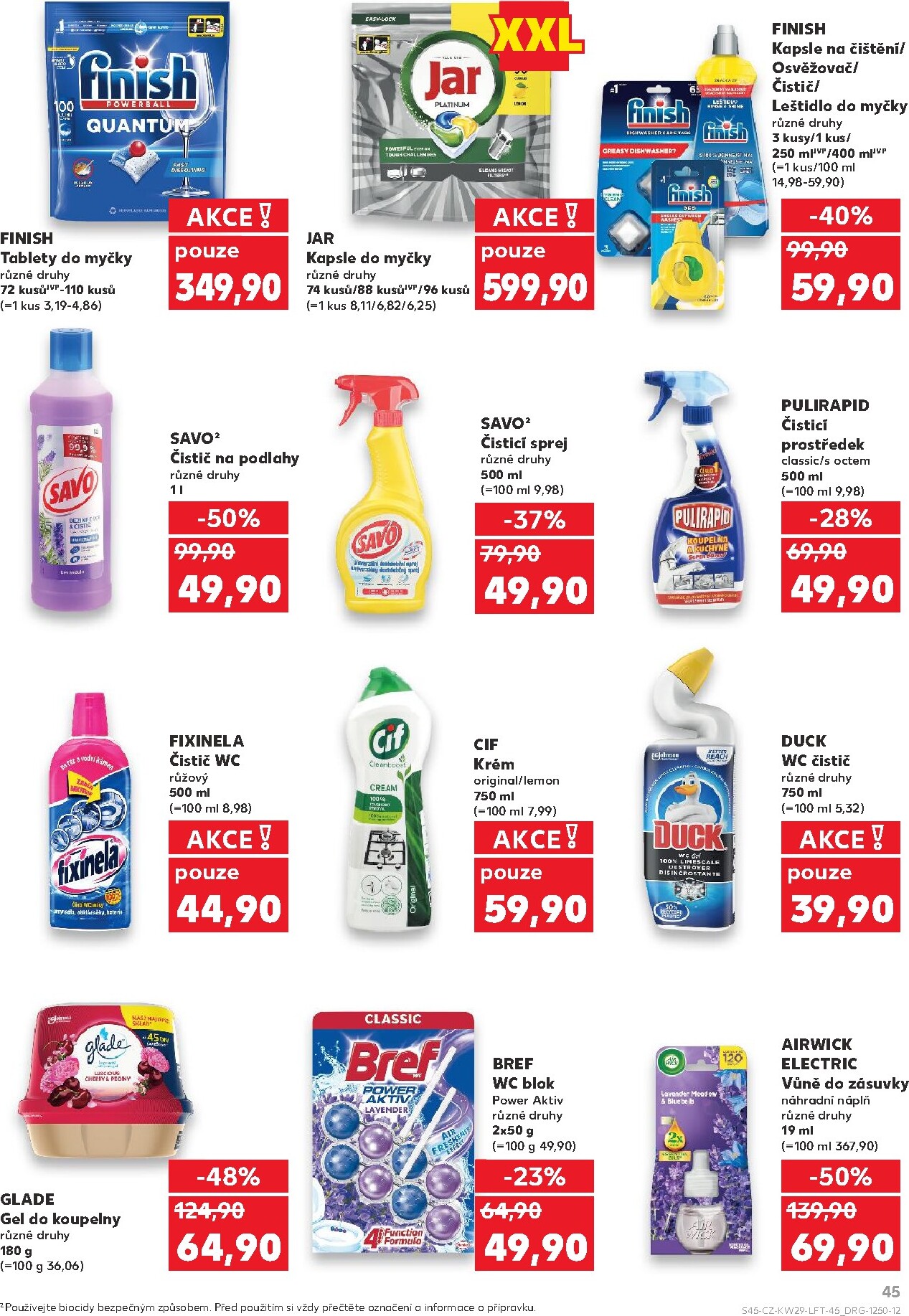 kaufland - Aktuální Kaufland - Leták - Brno leták platný od středy 15.07.2026 do úterý 21.07.2026 - page: 45