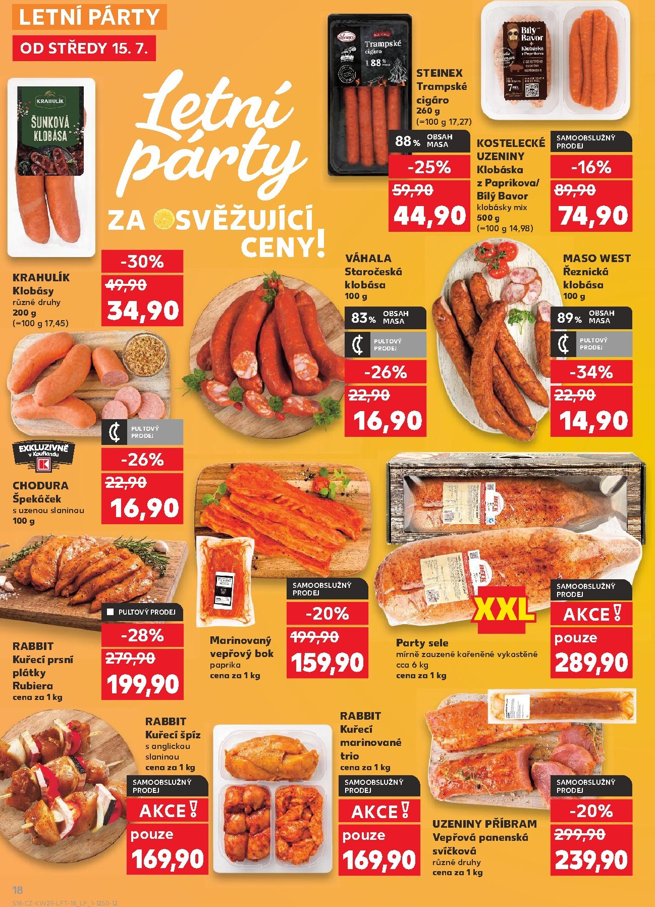 kaufland - Aktuální Kaufland - Leták - Brno leták platný od středy 15.07.2026 do úterý 21.07.2026 - page: 18