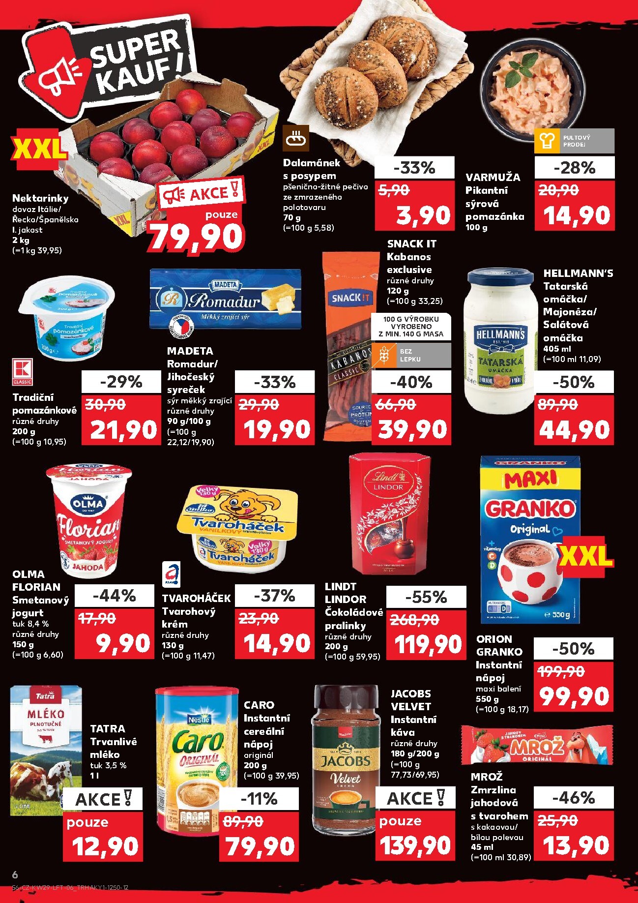 kaufland - Aktuální Kaufland - Leták - Brno leták platný od středy 15.07.2026 do úterý 21.07.2026 - page: 6