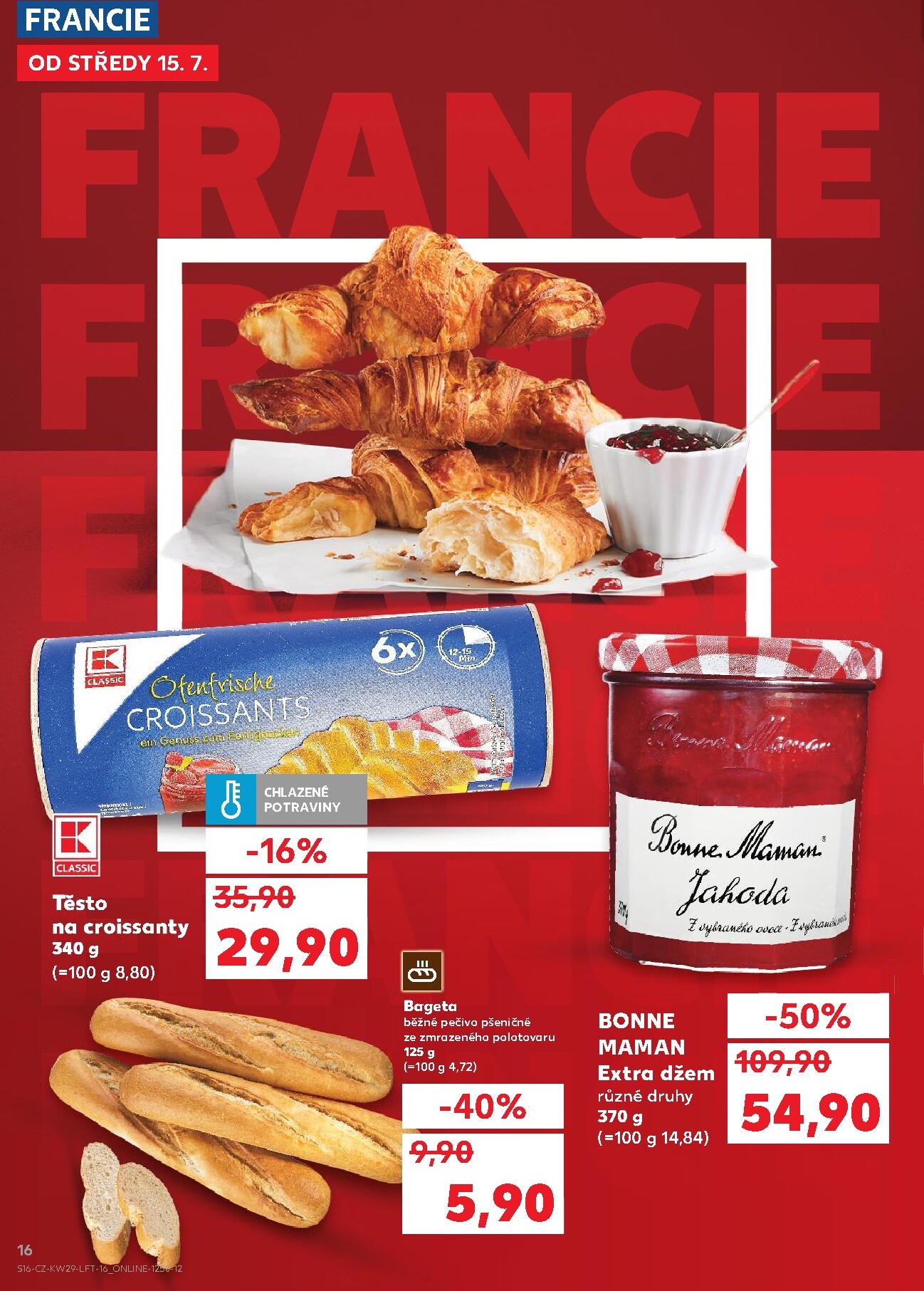 kaufland - Aktuální Kaufland - Leták - Brno leták platný od středy 15.07.2026 do úterý 21.07.2026 - page: 16