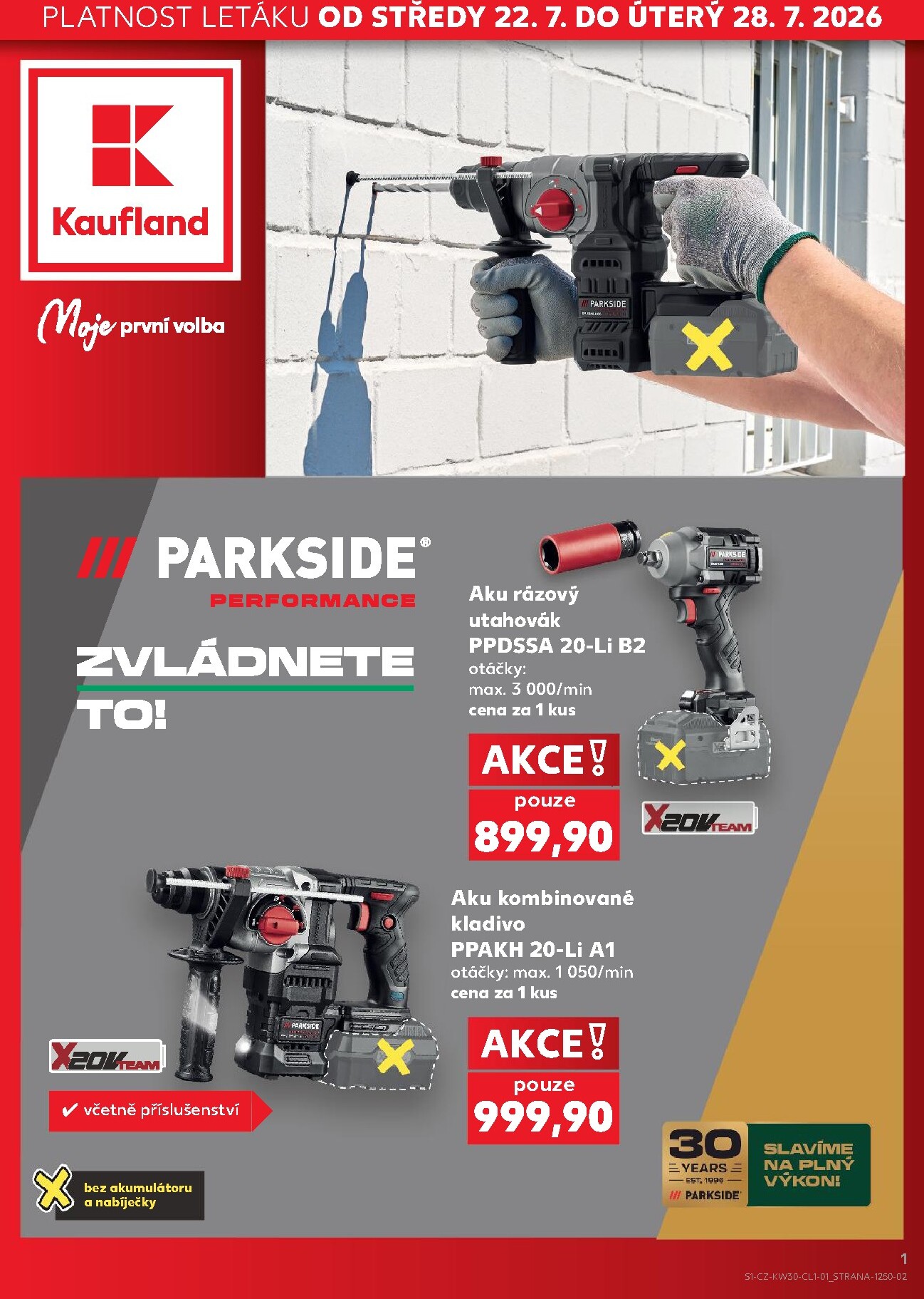 kaufland - Kaufland - Leták - Ostrava leták na příští týden od středy 22.07.2026 do úterý 28.07.2026