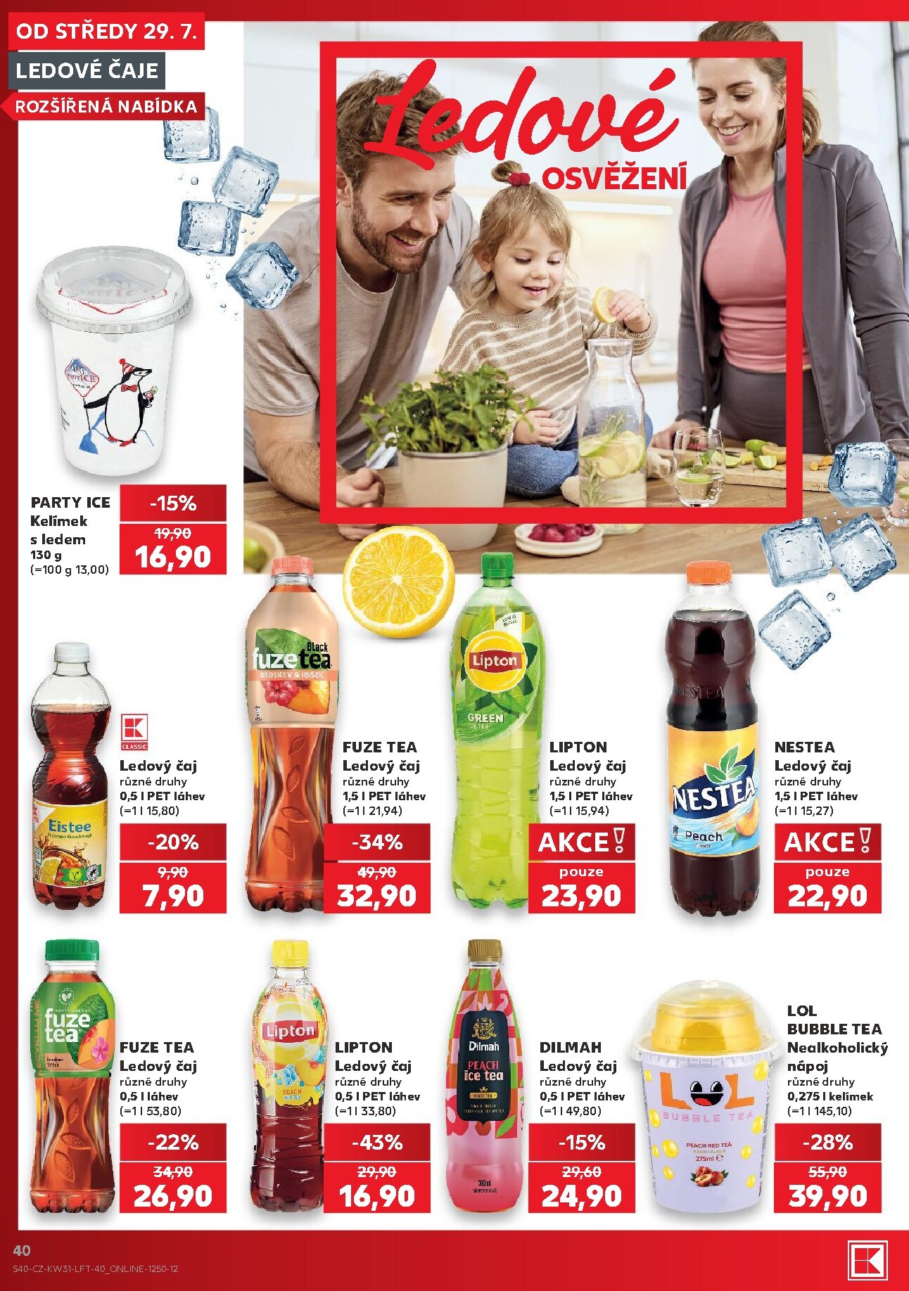 kaufland - Budoucí Kaufland - Praha 4 leták platný od středy 29.07.2026 do úterý 04.08.2026 - page: 40