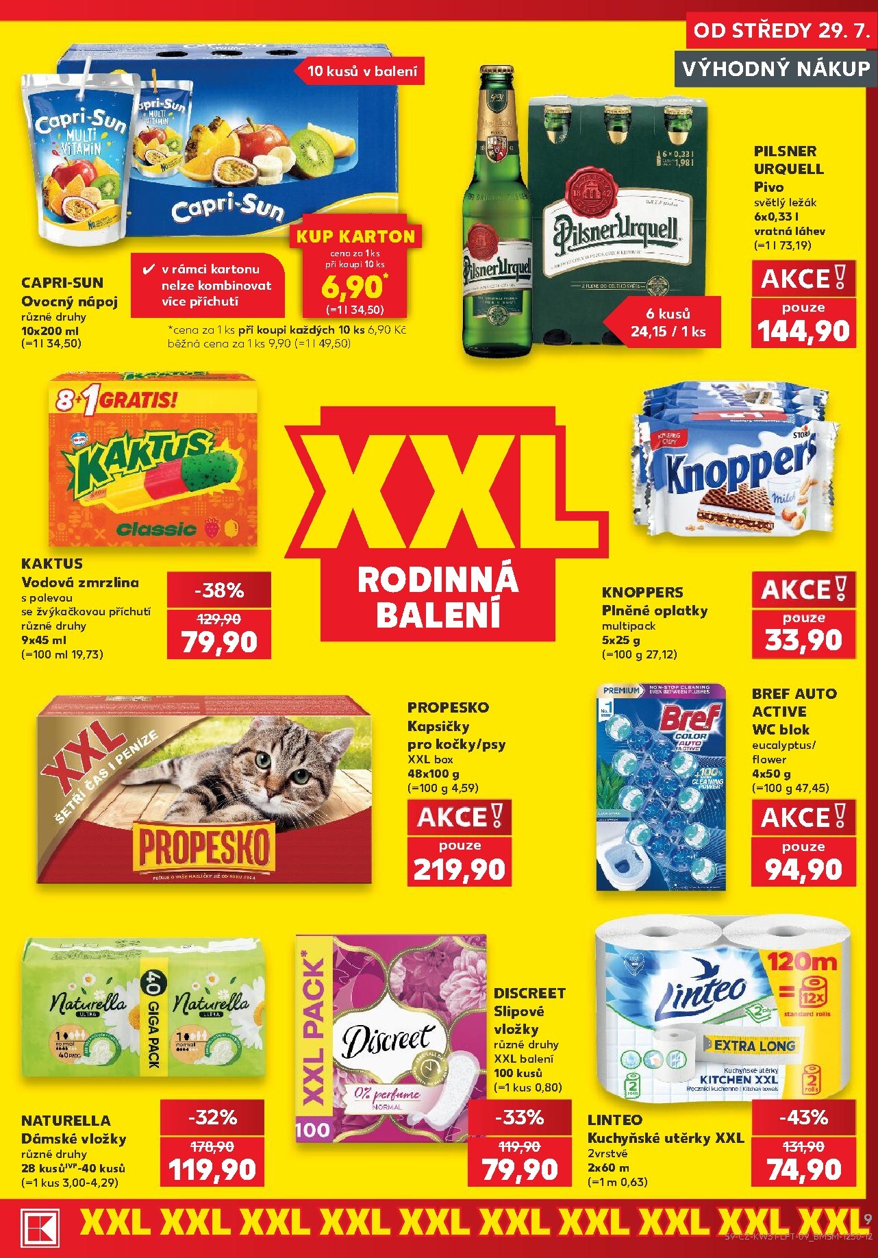 kaufland - Budoucí Kaufland - Praha 4 leták platný od středy 29.07.2026 do úterý 04.08.2026 - page: 9