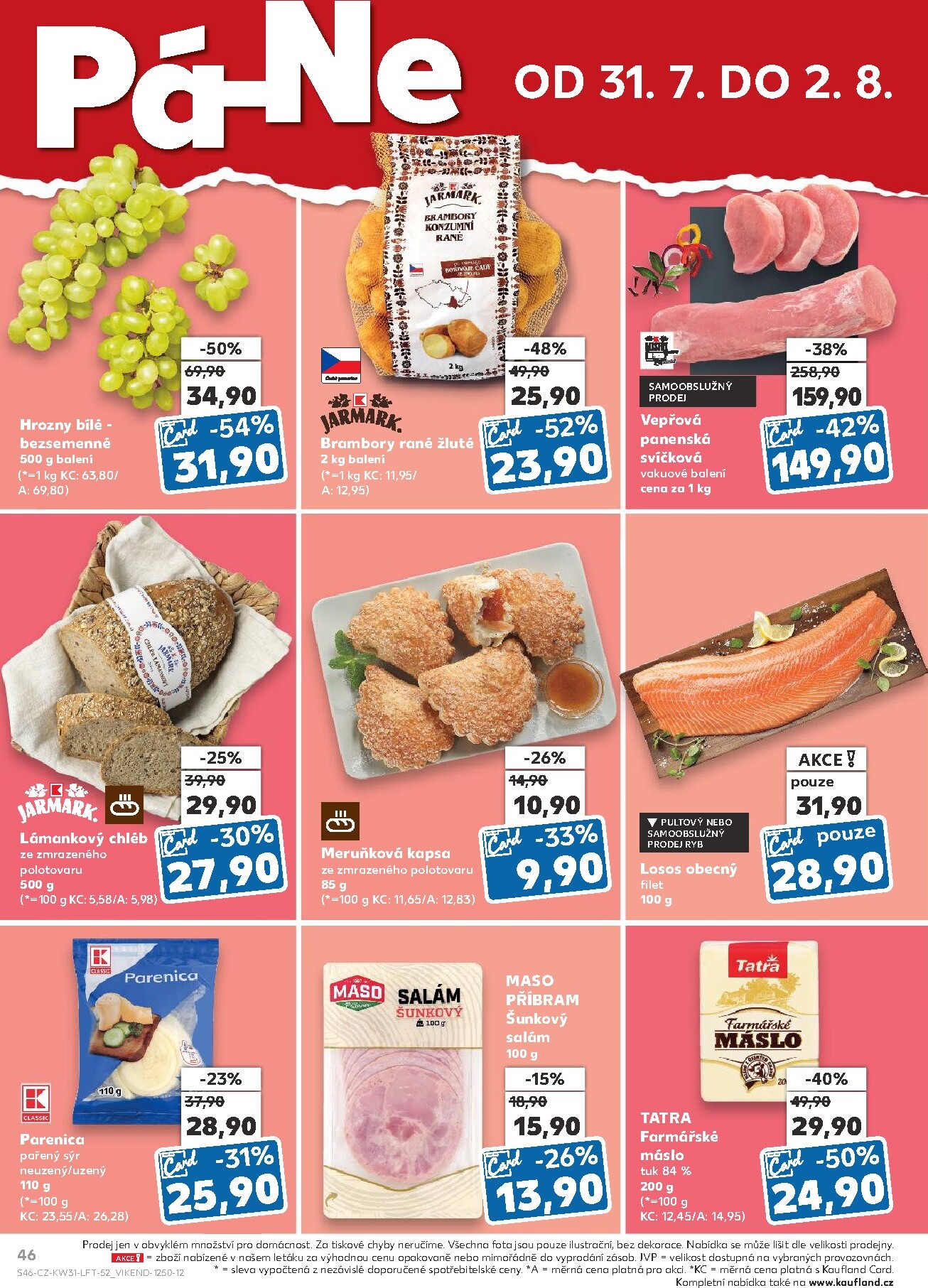 kaufland - Budoucí Kaufland - Praha 4 leták platný od středy 29.07.2026 do úterý 04.08.2026 - page: 46