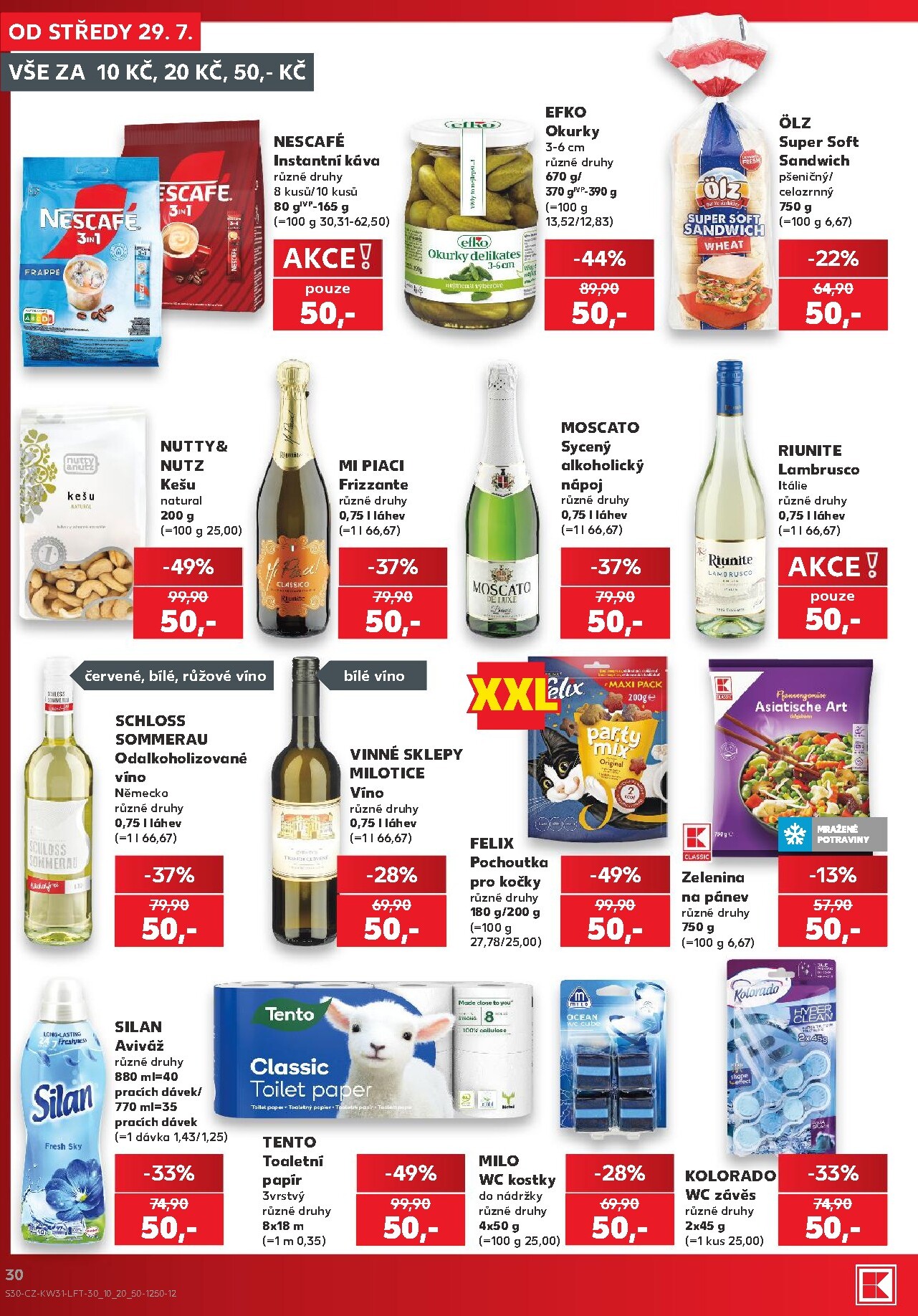 kaufland - Budoucí Kaufland - Praha 4 leták platný od středy 29.07.2026 do úterý 04.08.2026 - page: 30