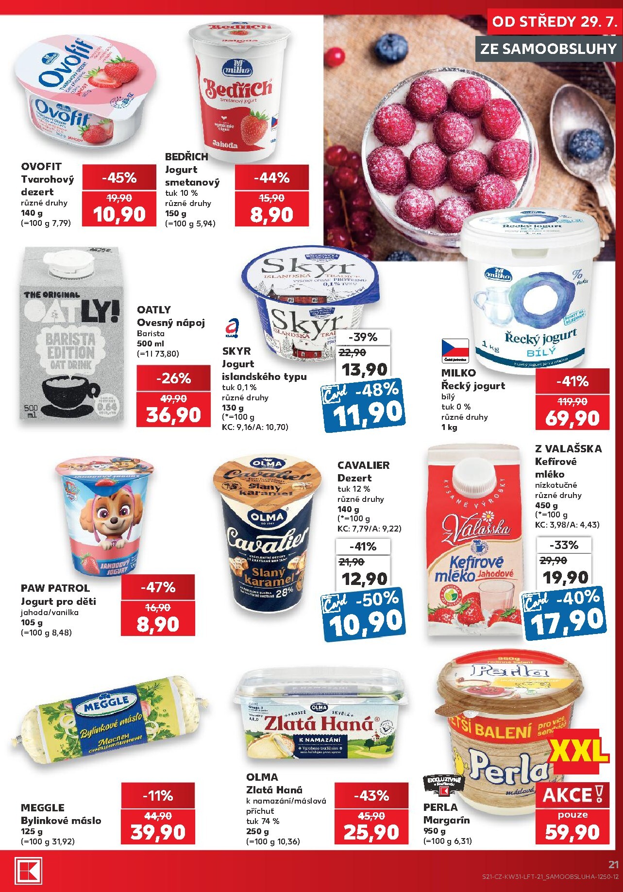 kaufland - Budoucí Kaufland - Brno leták platný od středy 29.07.2026 do úterý 04.08.2026 - page: 21